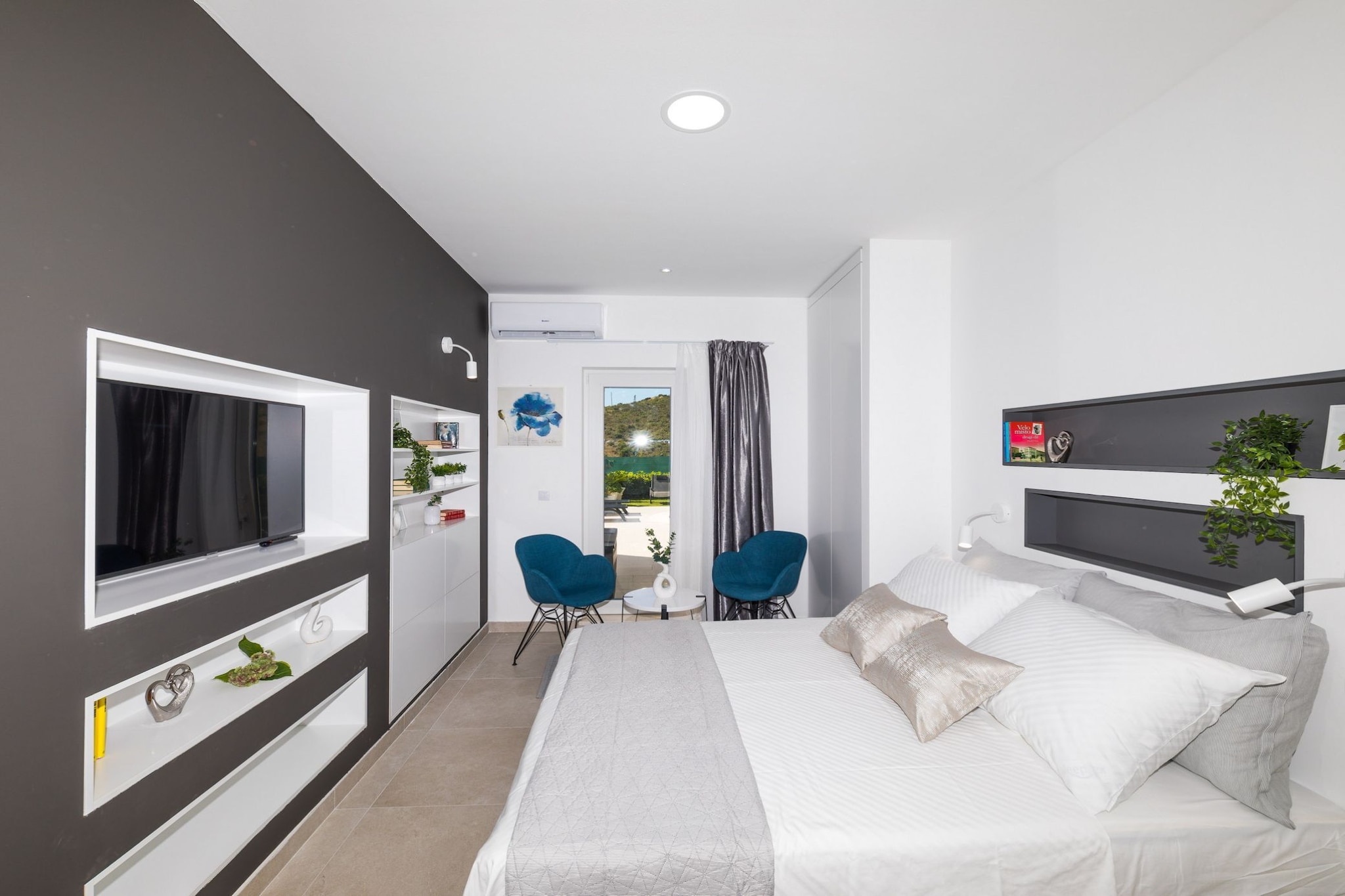 Scenic Elegant Trogir Villa with Pool - Five Bedroom Villa-Bedroom