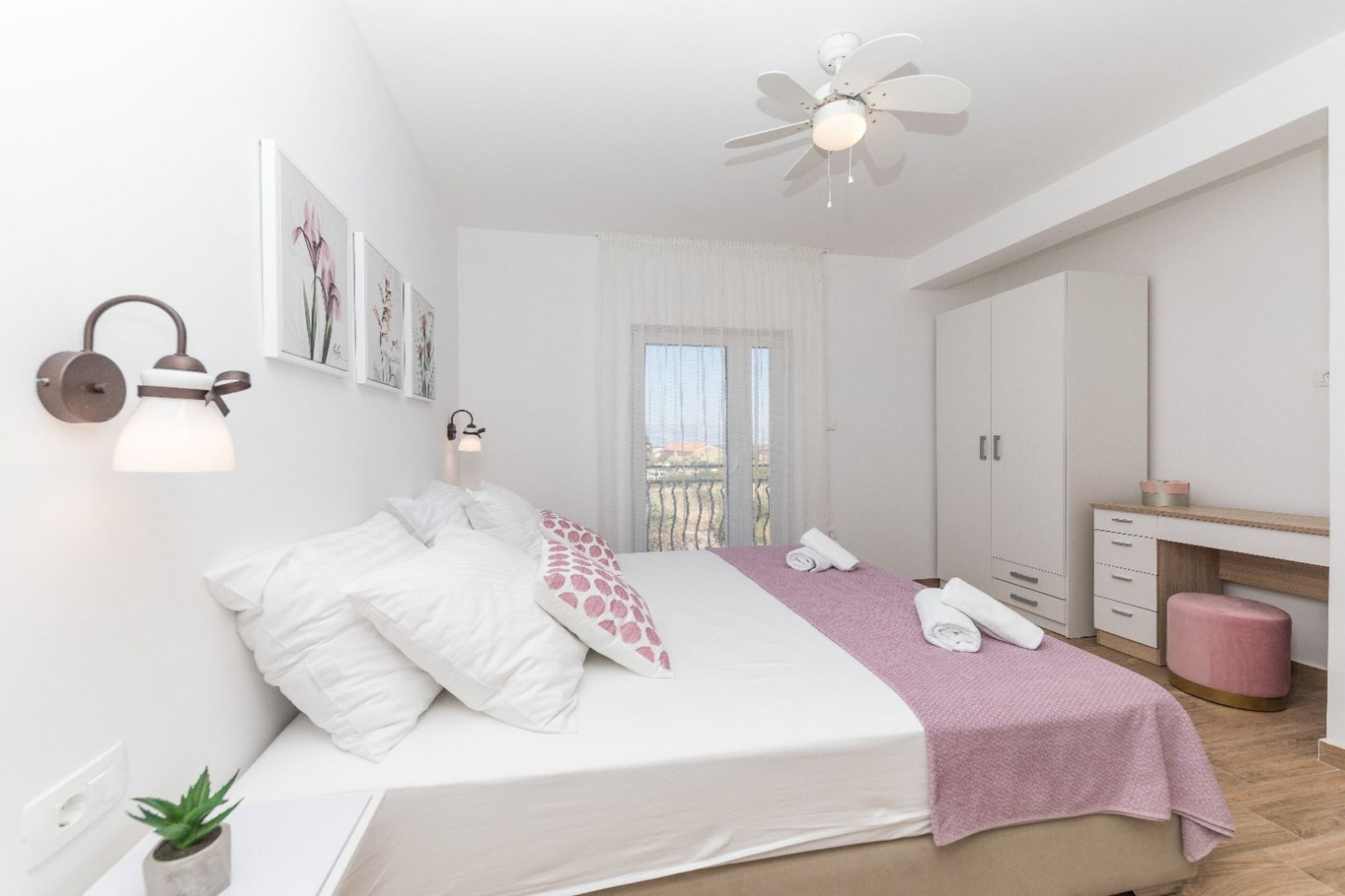 Scenic Elegant Trogir Villa with Pool - Five Bedroom Villa-Bedroom