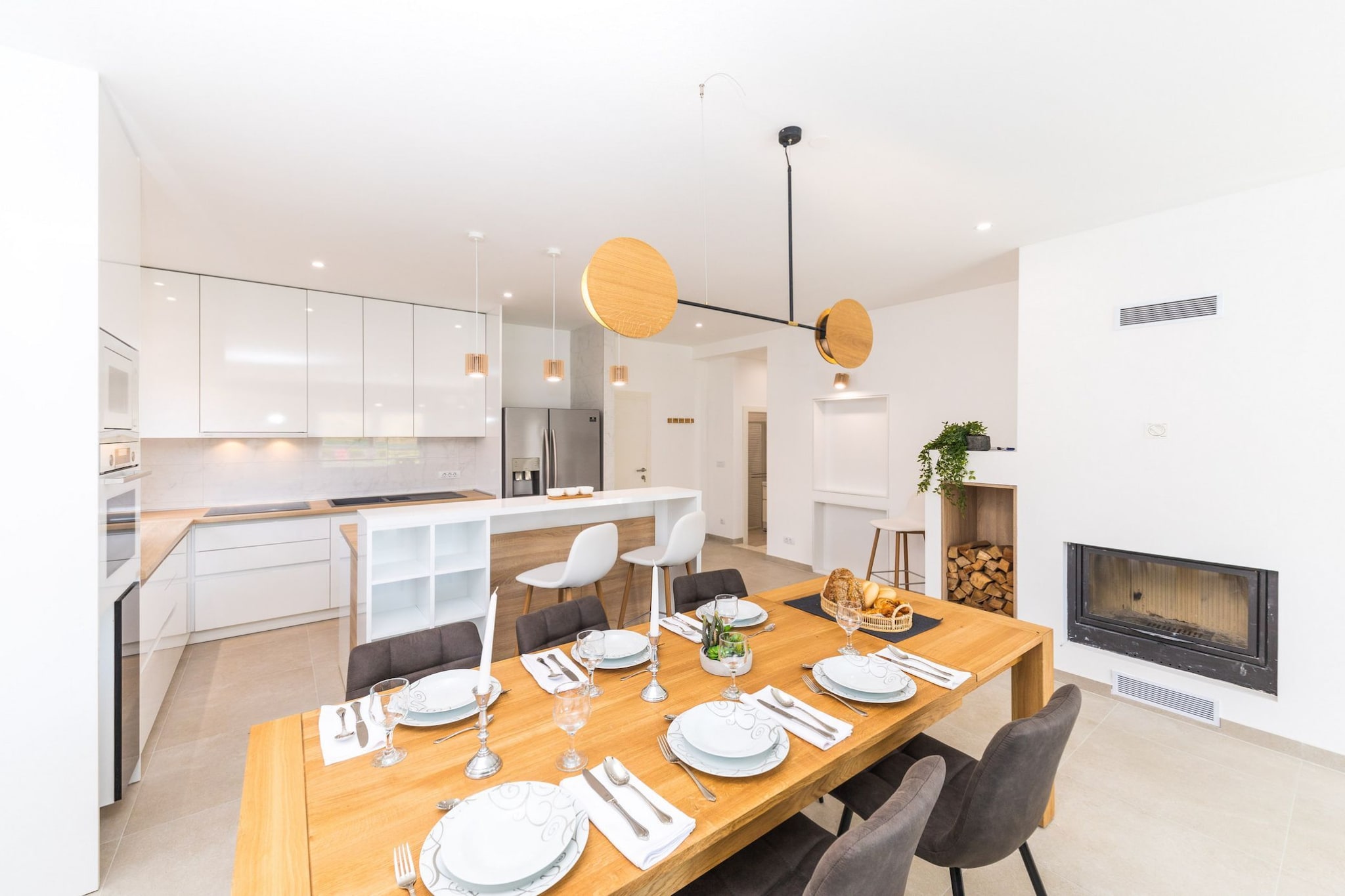 Scenic Elegant Trogir Villa with Pool - Five Bedroom Villa-Kitchen