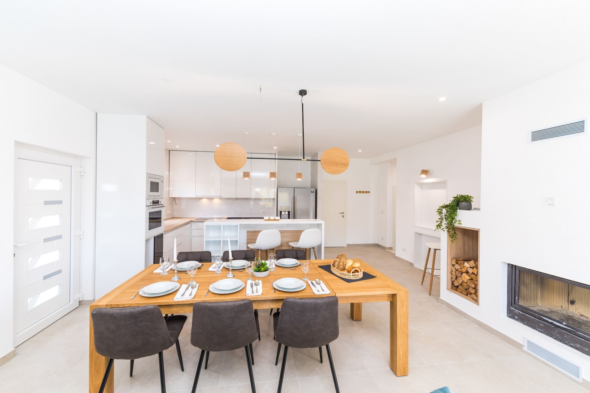Scenic Elegant Trogir Villa with Pool - Five Bedroom Villa-Kitchen