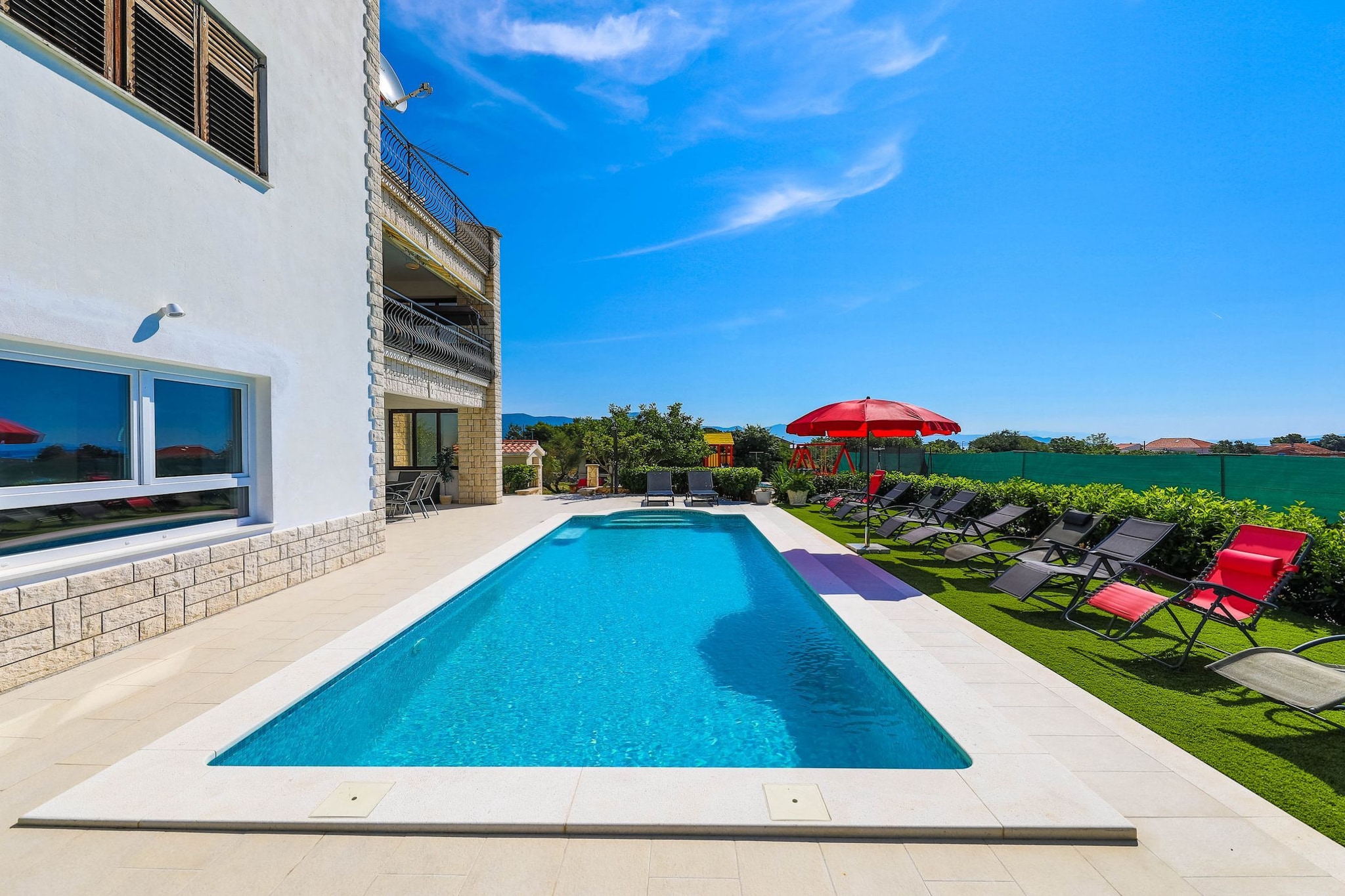 Scenic Elegant Trogir Villa with Pool - Five Bedroom Villa-Pool