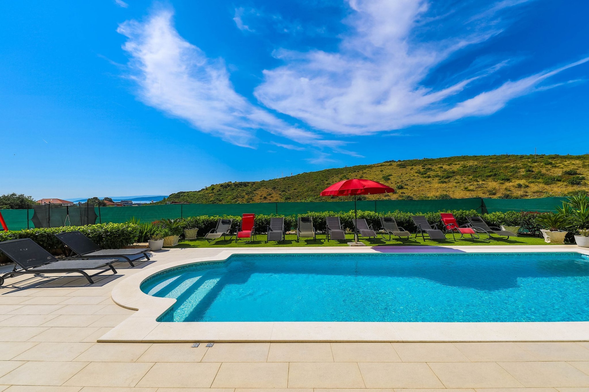 Scenic Elegant Trogir Villa with Pool - Five Bedroom Villa-Pool