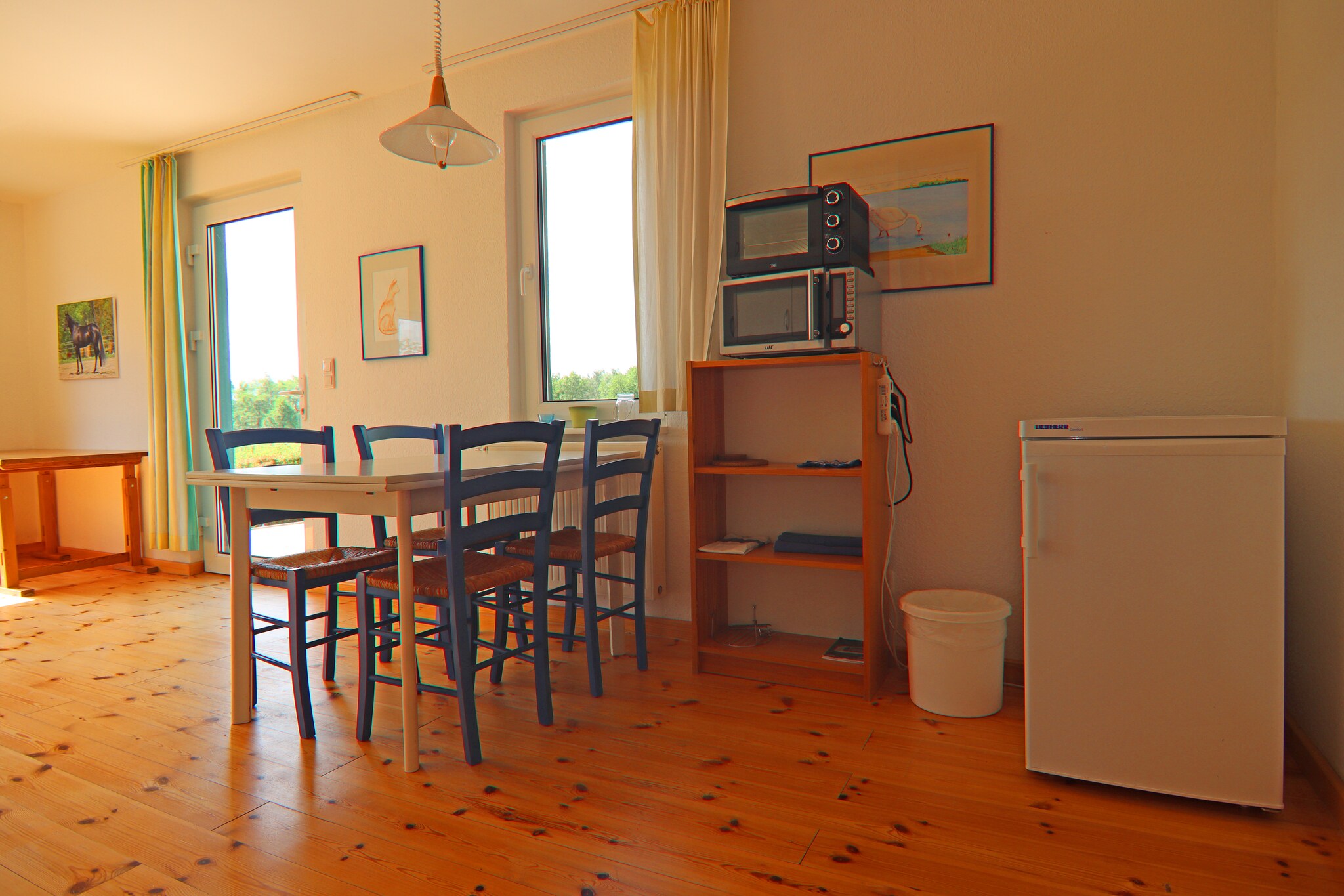 Ferienhäuser Inselblick / Ferienhaus 2 60 qm-Eetkamer