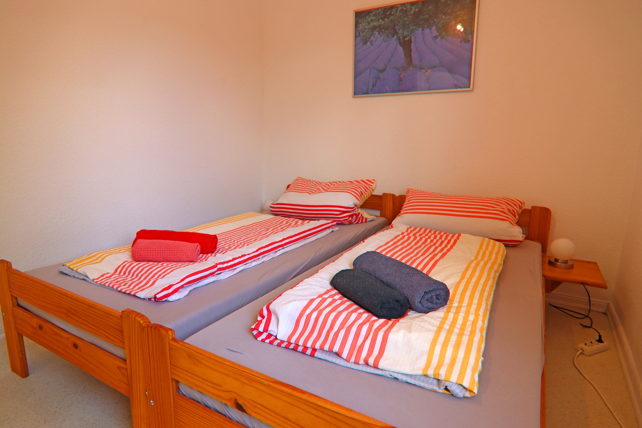 Ferienhäuser Inselblick / Ferienhaus 4 60 qm-Slaapkamer