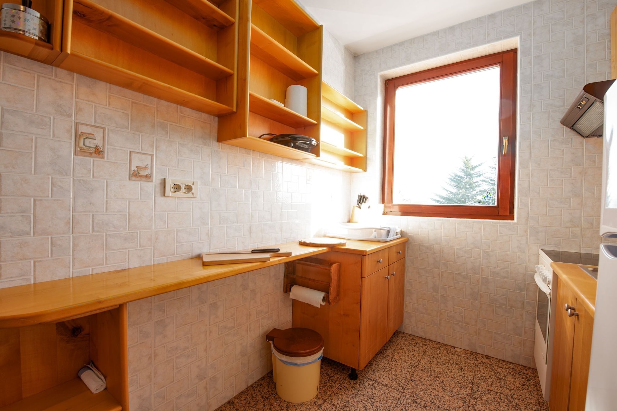 Cozy Icici Apartment with Sea view - Two Bedroom Apartment with Sea View-Küche