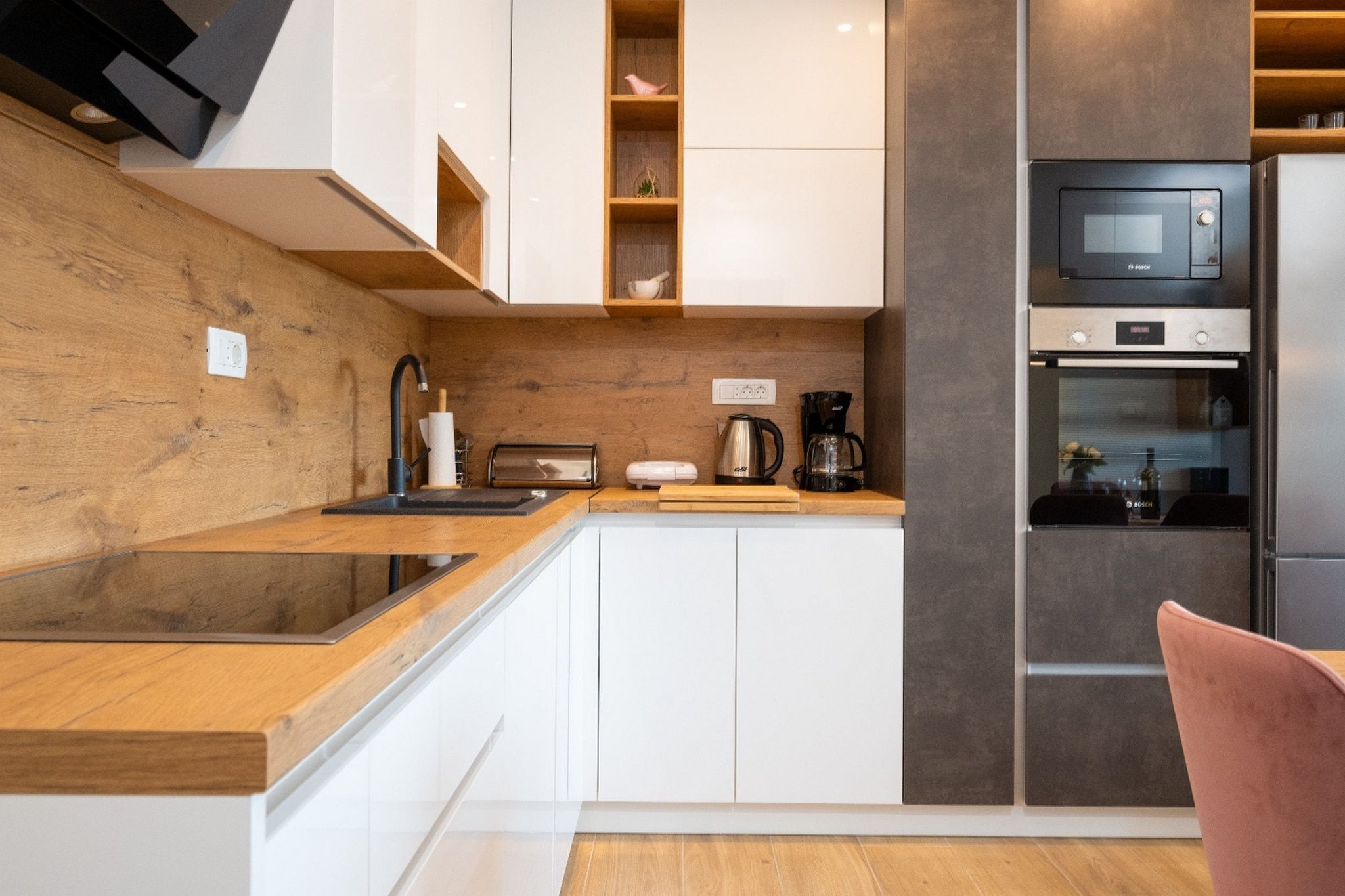 Exquisite and Stylish Apartment Trogir - Two Bedroom  Apartment with Terrace-Cuisine