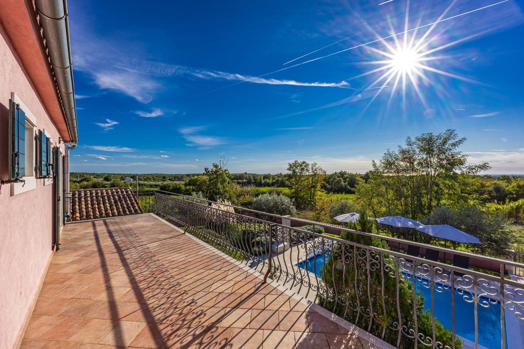 Villa Maddalena-Uitzicht zomer