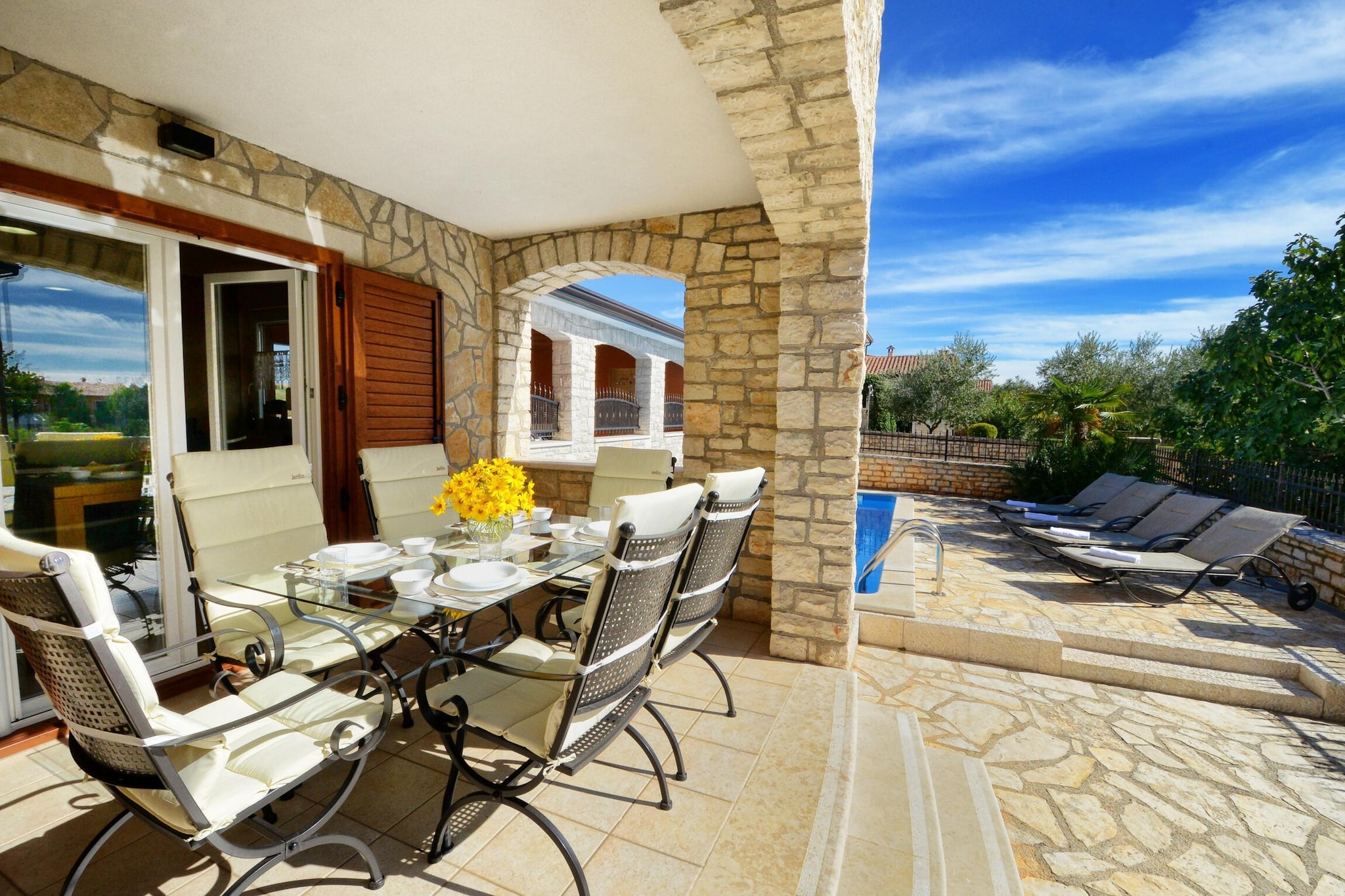 Villa Bianca-Terrace balcony