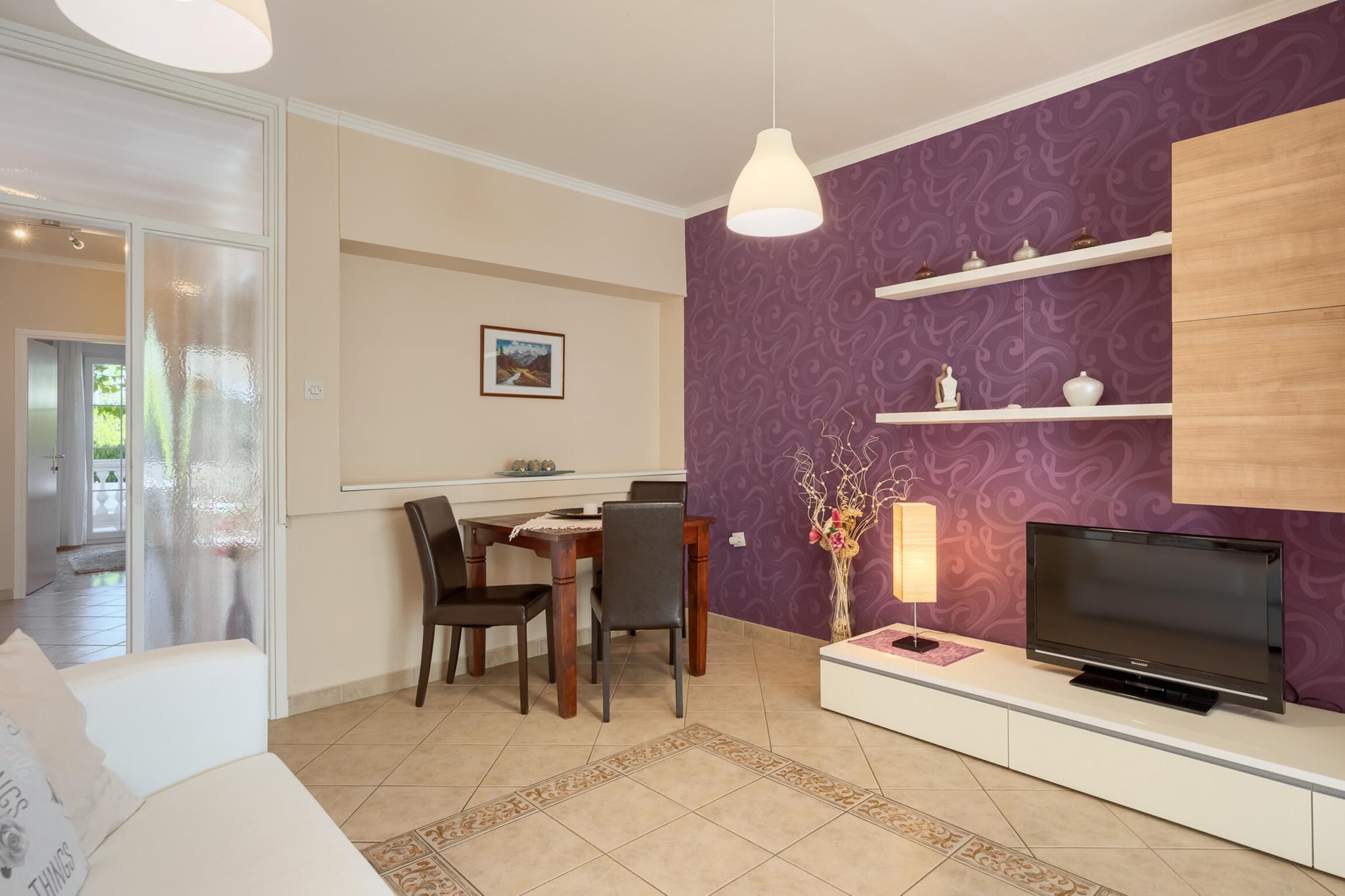 Premium Apartment Hari II-Woonkamer