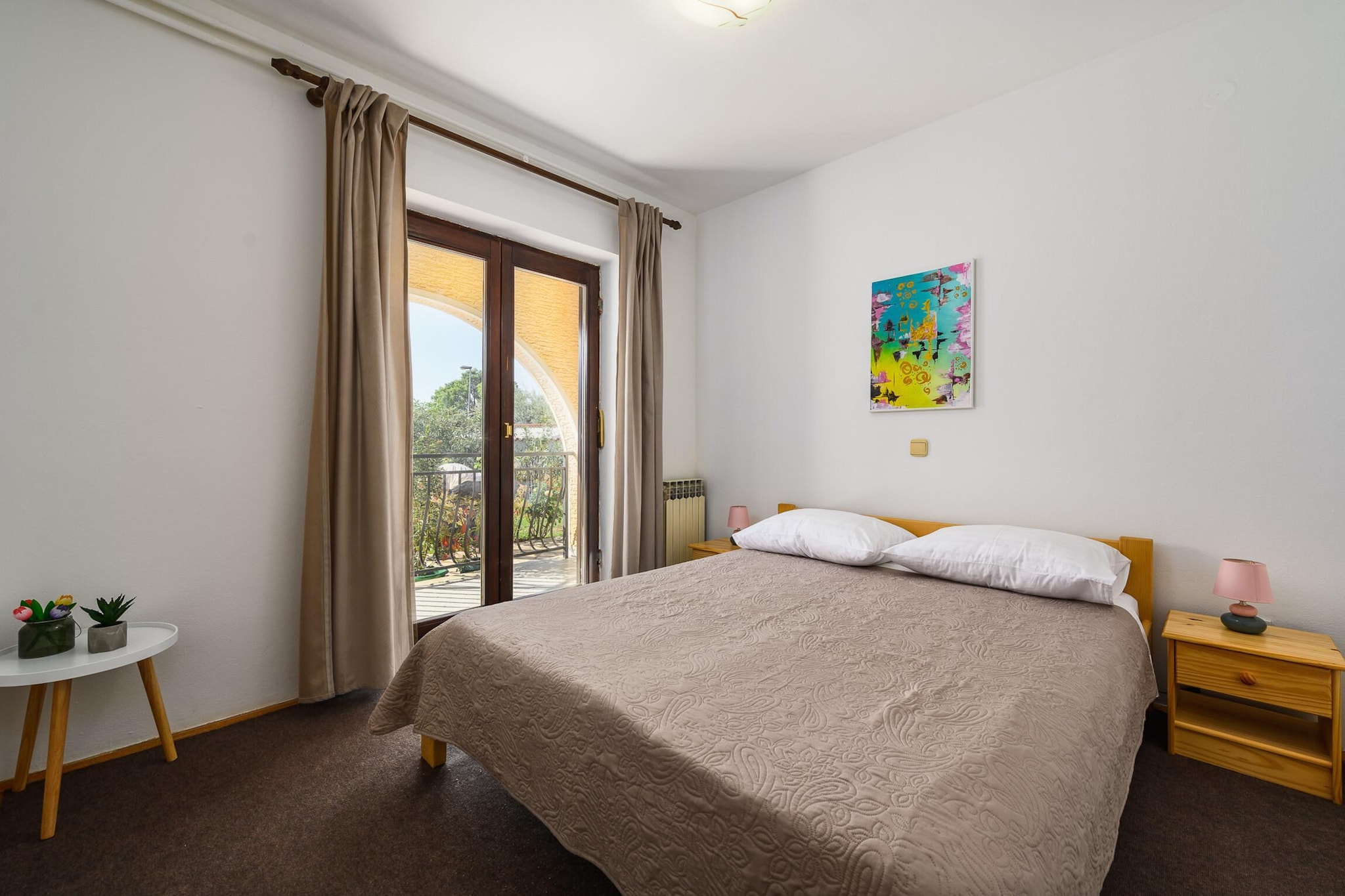 Apartment Josipa with Whirpool in Porec-Slaapkamer