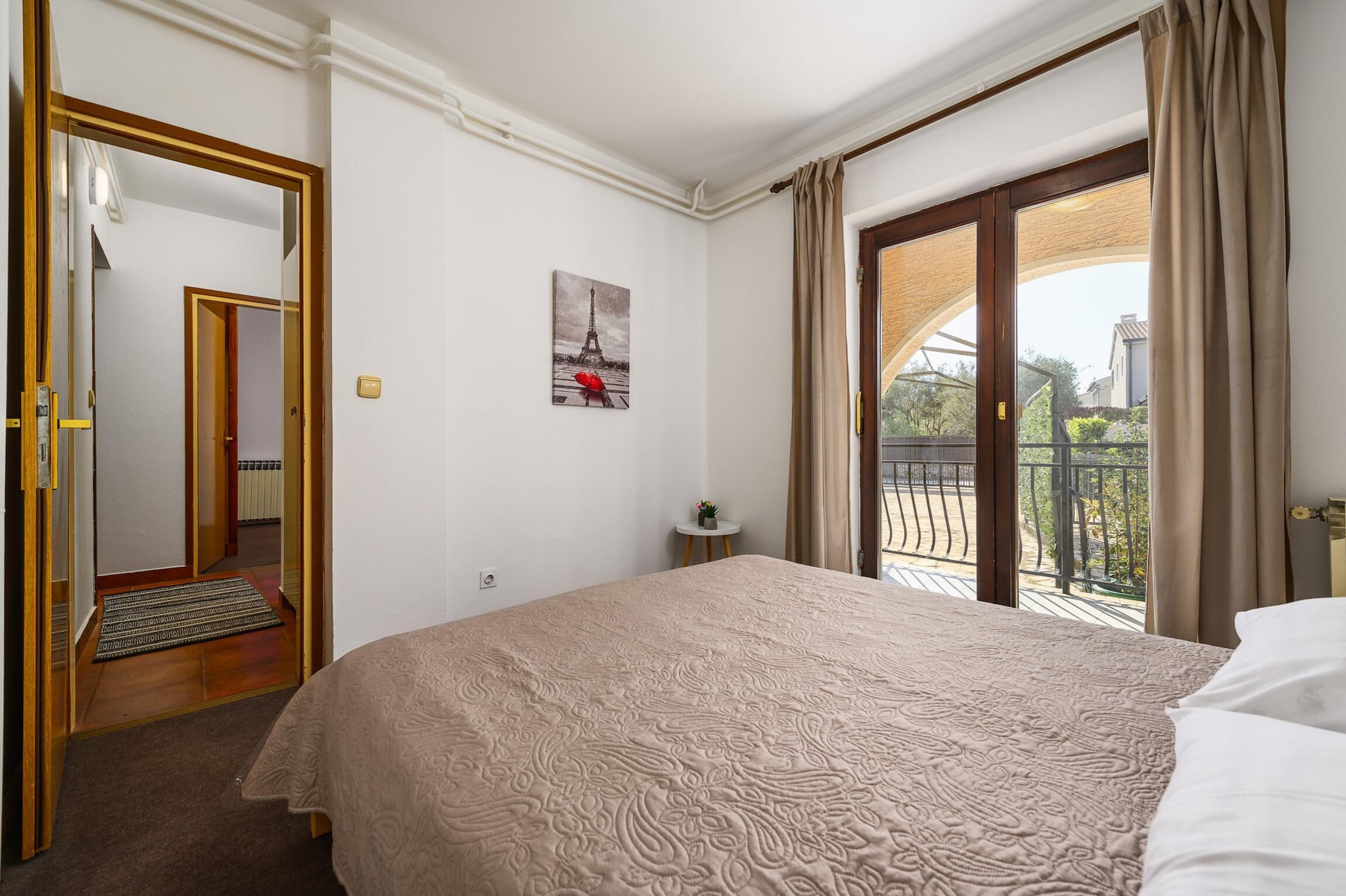 Apartment Josipa with Whirpool in Porec-Slaapkamer