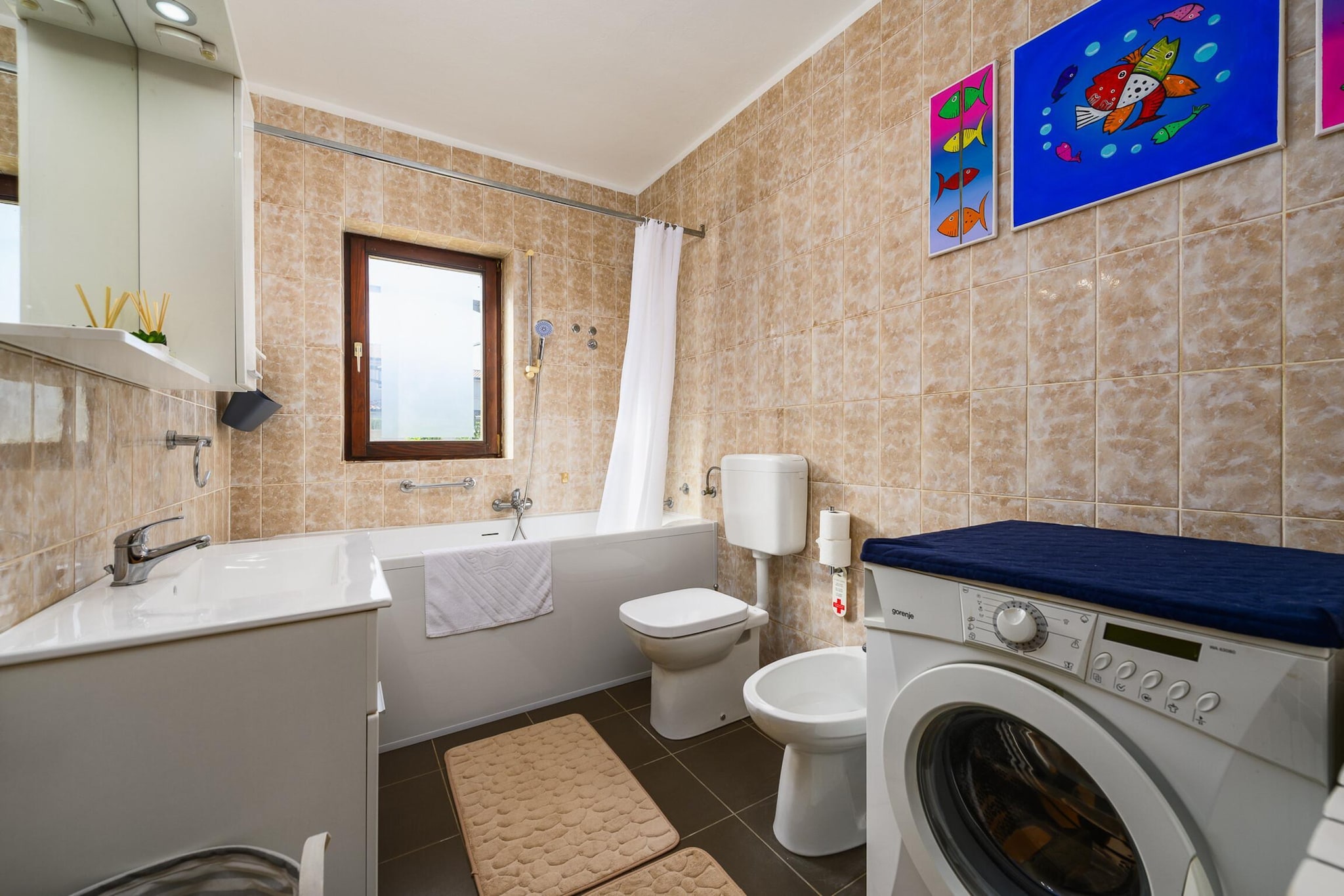 Apartment Josipa with Whirpool in Porec-Badkamer