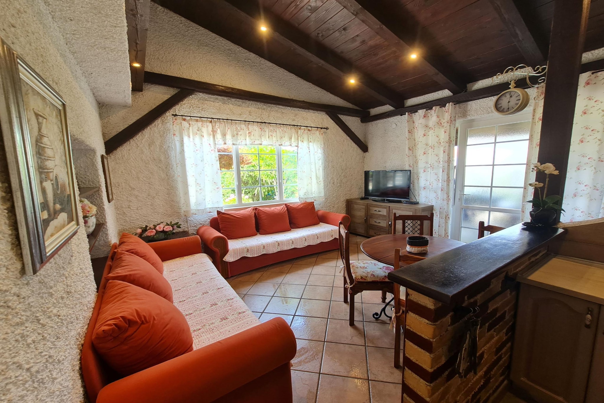 Apartment Erna in Porec, Istria-Wohnzimmer