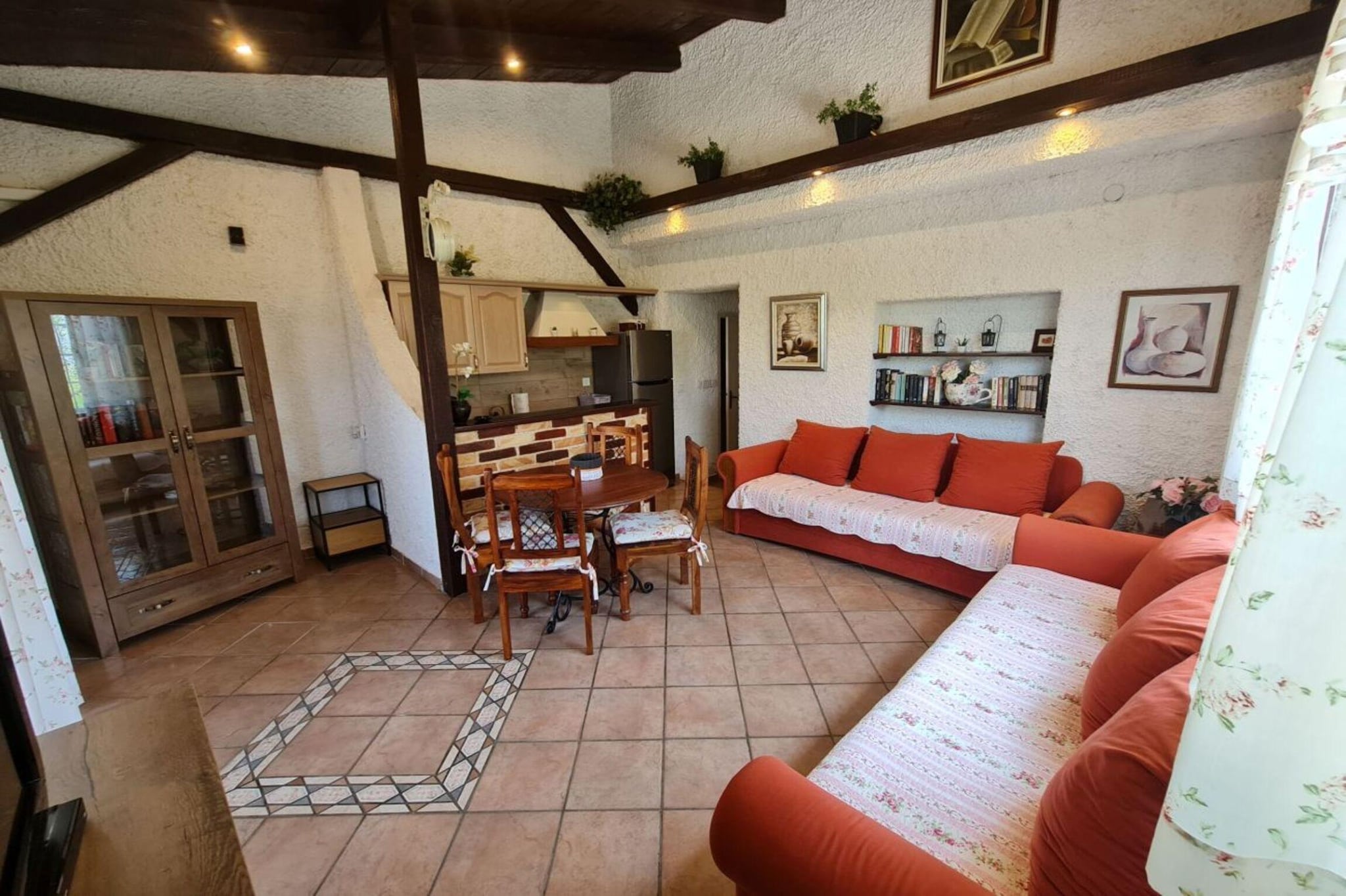 Apartment Erna in Porec, Istria-Wohnzimmer