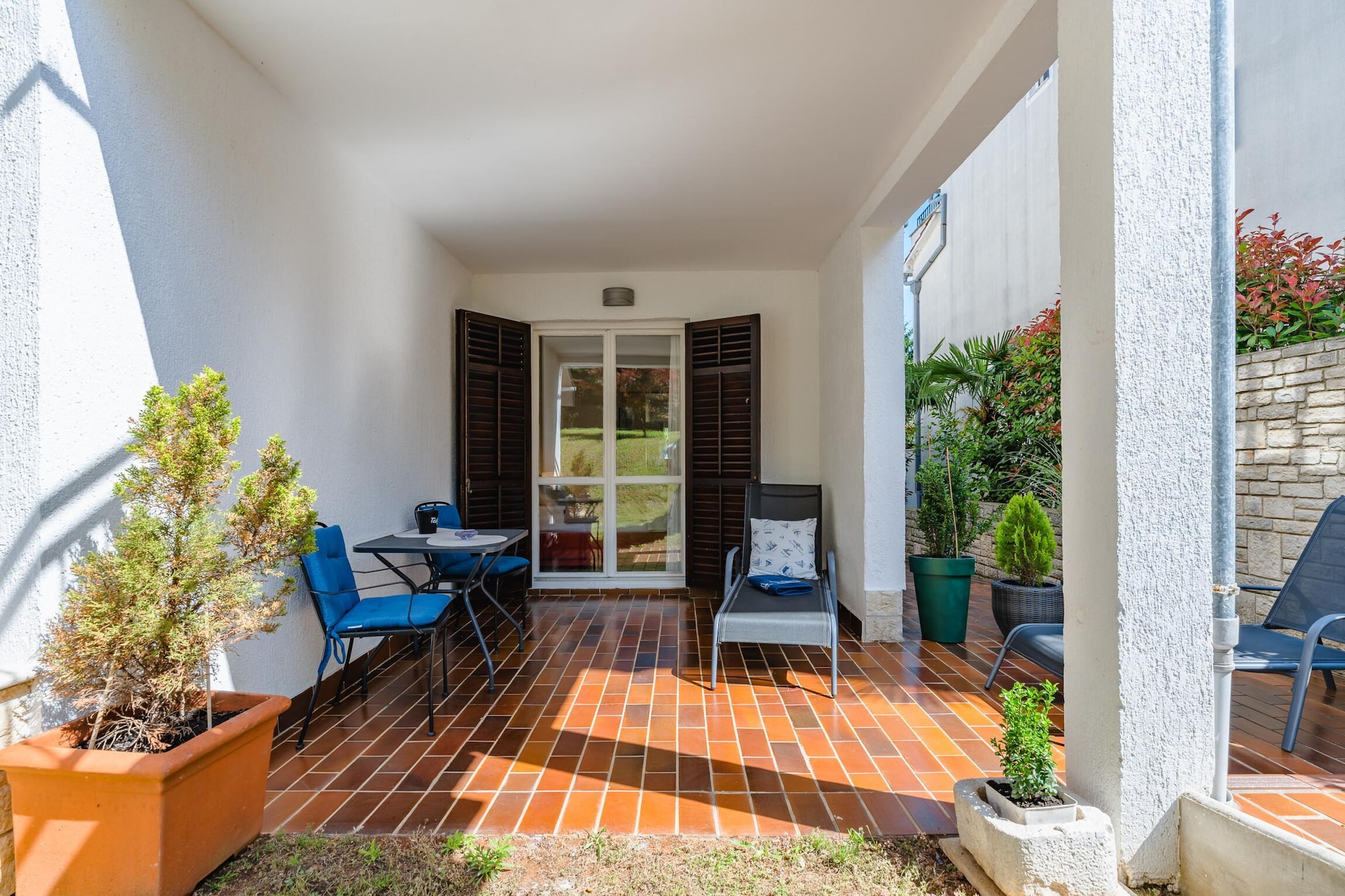 Premium Apartment Jasna Porec-Terrasbalkon