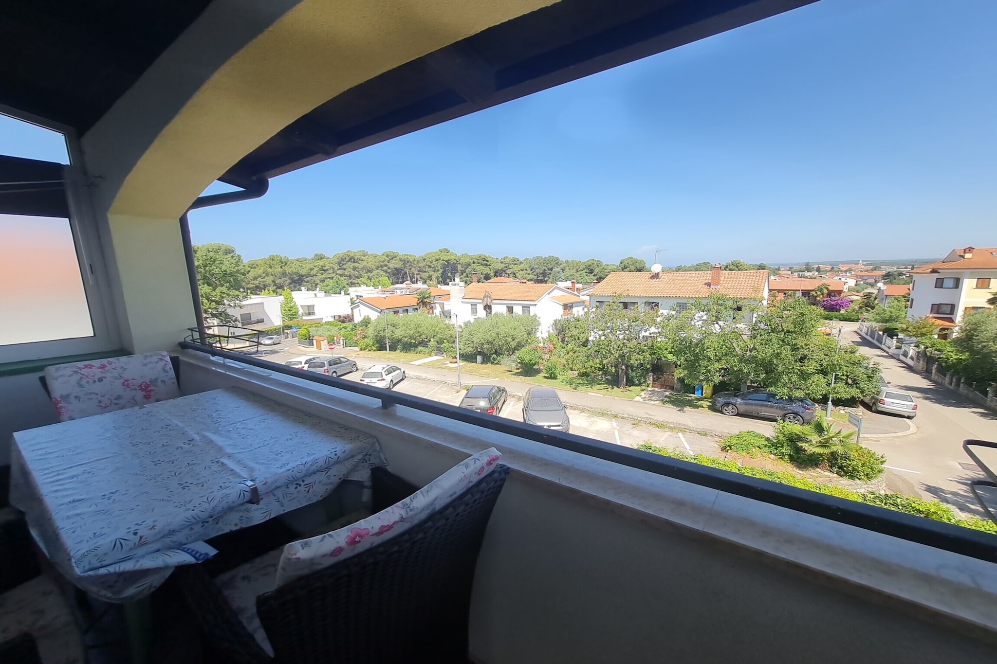 Apartment Erna II in Porec, Istria-View summer