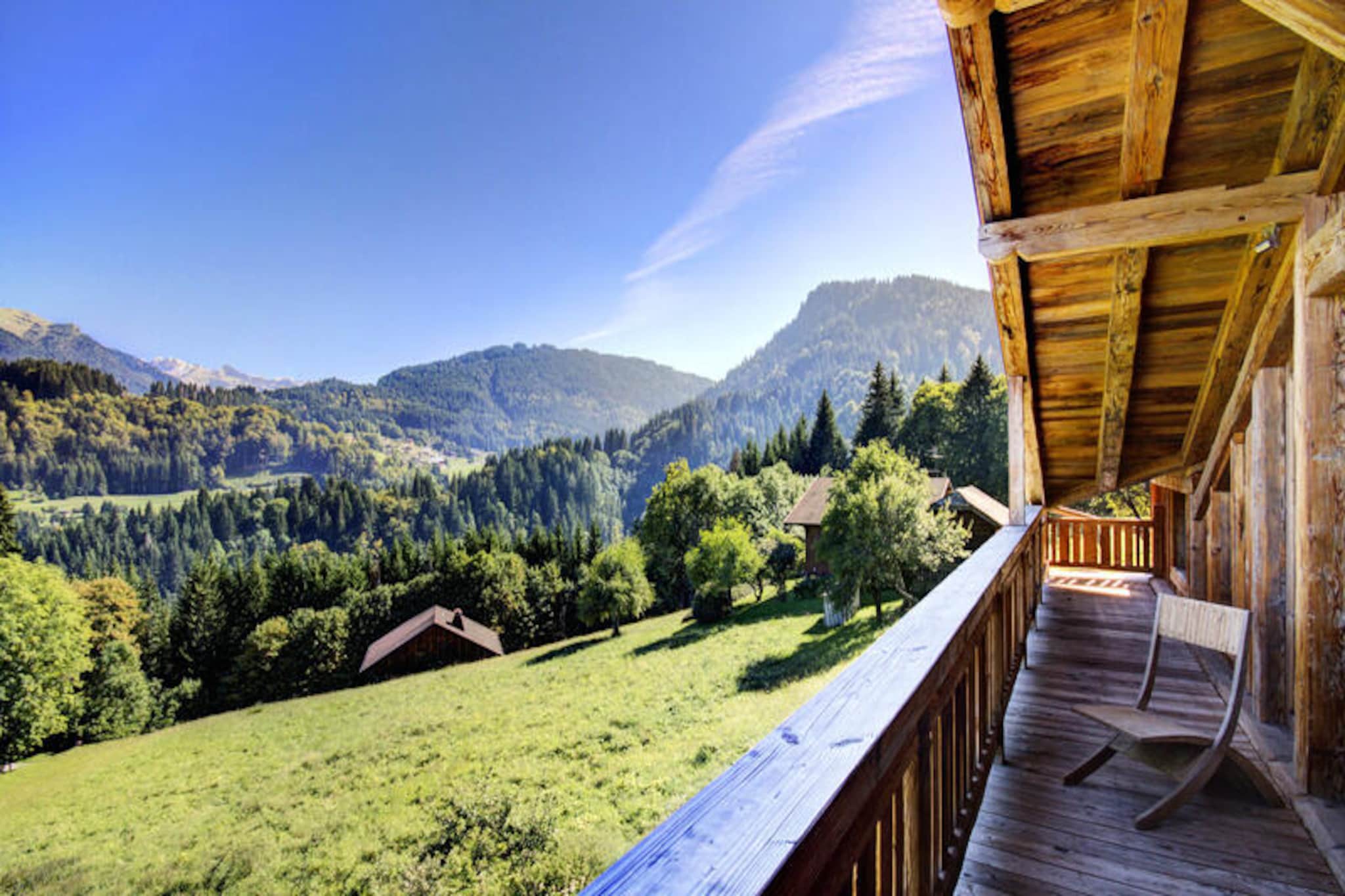 Chalet in La Côte-d'Arbroz with Nordic Bath