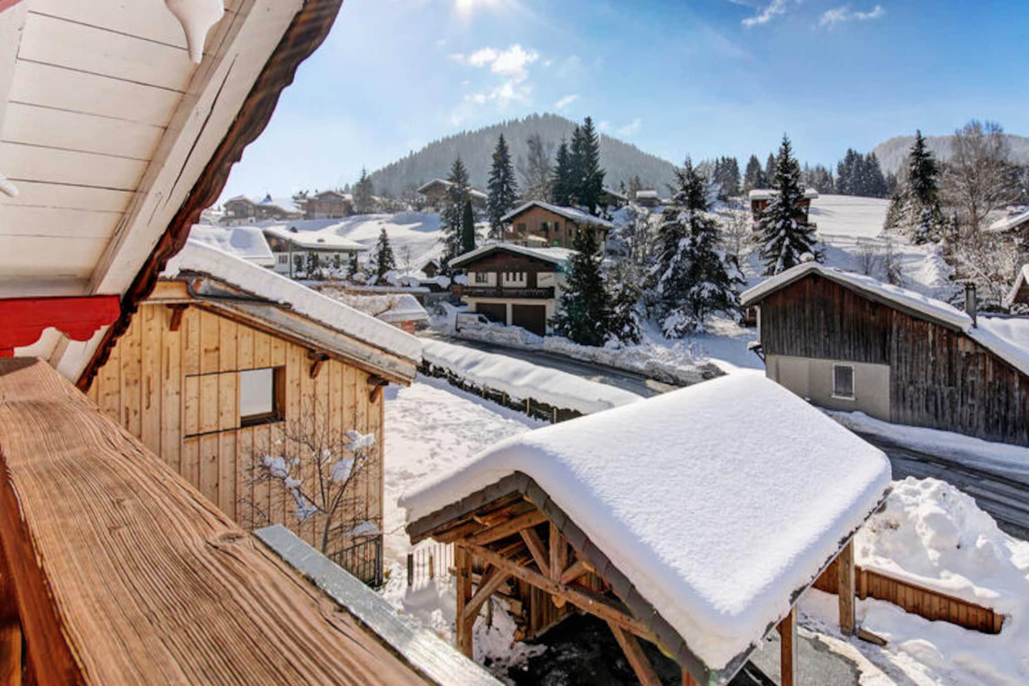 Located in the heart of the Portes du Soleil, Europe’s largest ski area, Morzine offers a year-round playground for outdoor enthusiasts. With its "Famille Plus" label, the resort ensures a warm welcome and a variety of activities suitable for both young and old. The area boasts 286 ski slopes, making it perfect for both seasoned skiers and beginners, while in the summer, it transforms into a haven for hikers, mountain bikers, golfers, and trail runners. Additional activities include rafting, canyoning, stand-up paddleboarding on Lake Montriond, and via ferrata.

Morzine is part of the 12 Franco-Swiss resorts that make up the Portes du Soleil area, offering endless exploration in all seasons. The resort is also home to a multipass, offering discounts on various local activities and attractions. For added convenience, the concierge service provides a range of optional services such as ski equipment rentals, airport transfers, and even home chefs or massages.

Nestled in the historic district of Pied de la Plagne, "Le Refuge de l’Hermine" offers a unique stay in a charming chalet, recently renovated to blend modern comfort with traditional character. The "La Terrasse" apartment, located on the ground floor, accommodates 8-10 people and features a cozy living area with a wood stove, a fully equipped kitchen, and access to a private terrace. Guests can enjoy a spa room with a sauna and jacuzzi, and there’s convenient access to Morzine’s many amenities and activities.