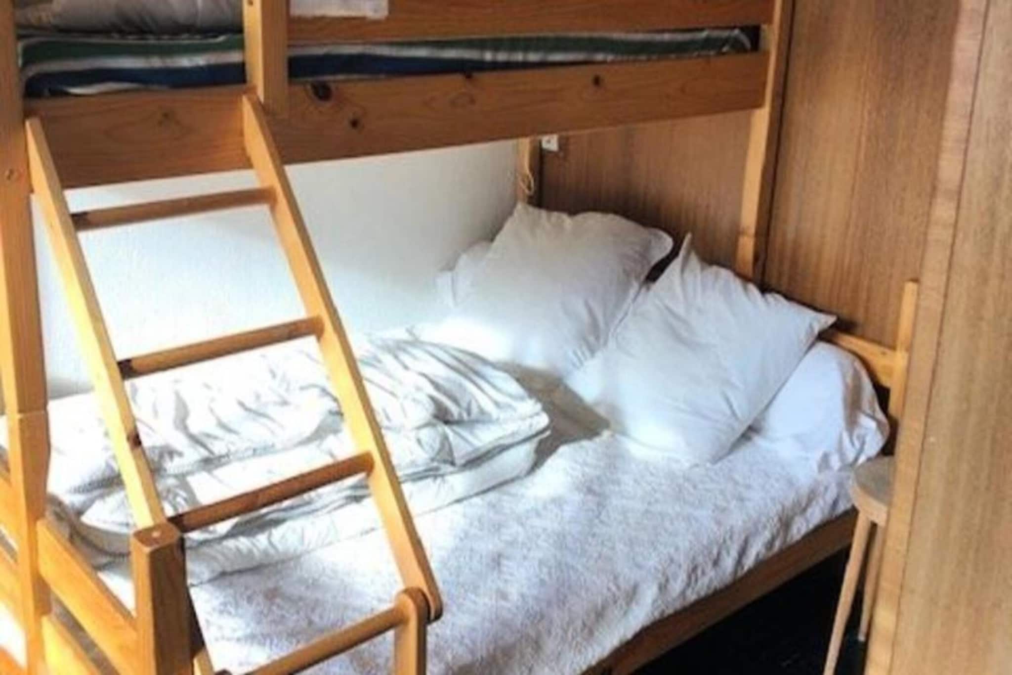 This spacious 7-bed apartment offers a prime location directly on the slopes of Vars, providing ski-in, ski-out access for an unforgettable mountain vacation. Ideally situated, it allows easy access to all resort amenities on foot, including the ESF ski school, shops, and restaurants, making it perfect for those who want convenience and comfort during their stay.

 Vars is renowned for its extensive ski area, making it a fantastic destination for winter sports lovers.

The apartment features a cozy living room with a convertible sofa, a fully equipped kitchen, a bedroom with two bunk beds, and another room with a bunk bed (two places at the bottom and one at the top). A south-facing balcony lets you enjoy the surrounding views. A bathroom completes the setup for a relaxing retreat. While bed linen and towels are not provided, they are available for an additional cost. The residence also offers end-of-stay cleaning for convenience. Located near all essential amenities, you’ll find everything you need for a seamless stay within walking distance.