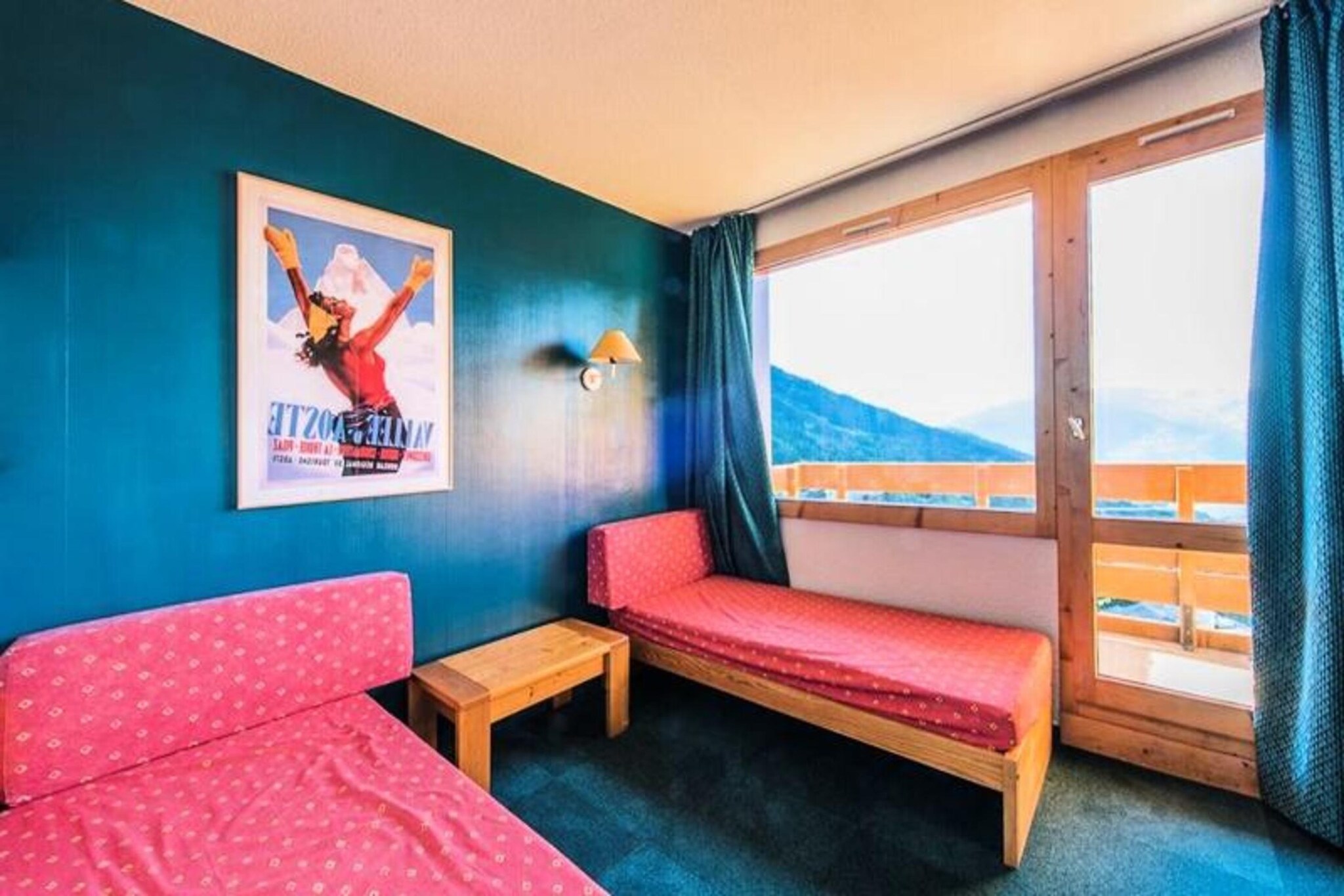 Studio in Valmorel with Mountain Views