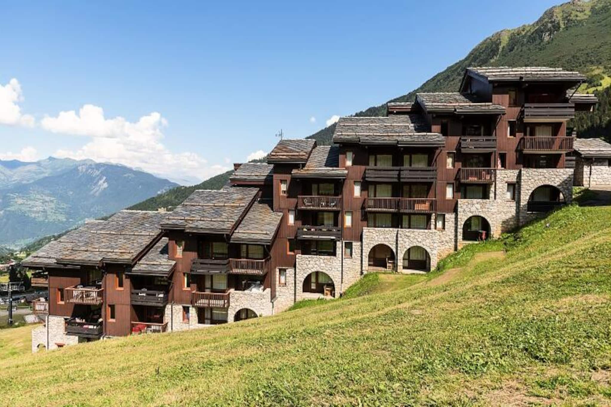 Studio in Valmorel with Ski-In/Ski-Out Access