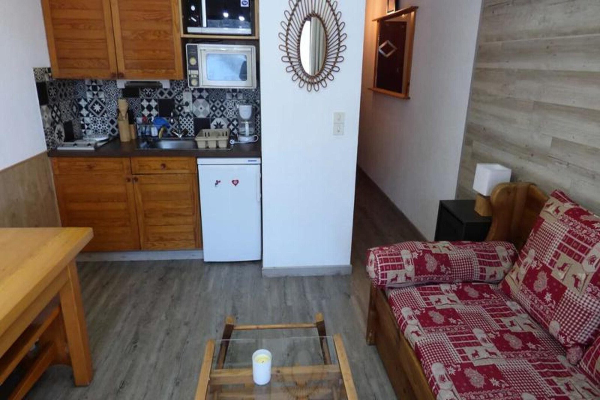 Studio in La Clusaz with Aravis Mountain Views