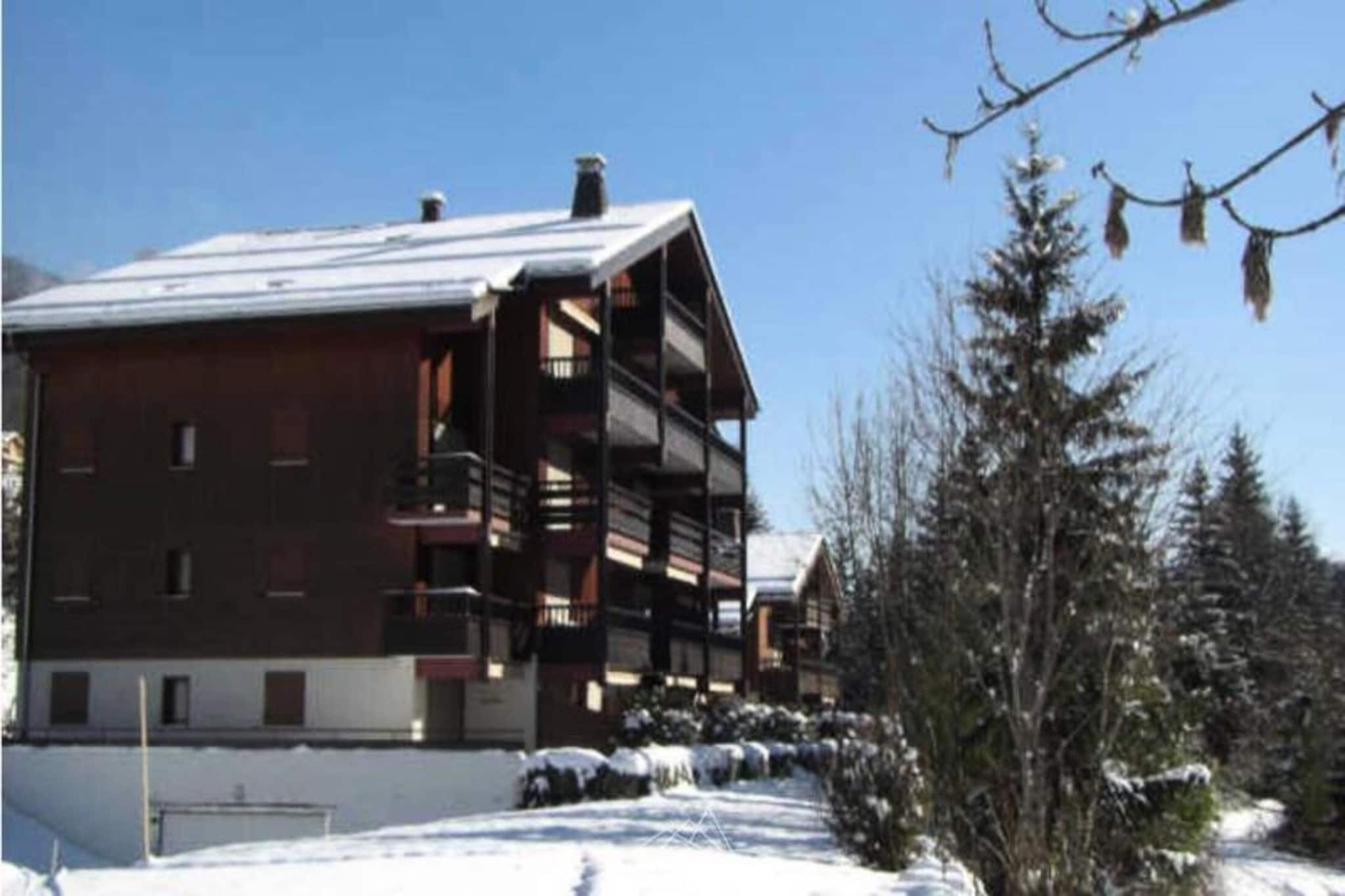 This pleasant 2-room apartment with a cabin is located in the heart of the picturesque Grand Bornand village, offering a perfect base for up to 4 people. 

This apartment's central location makes it ideal for guests attending events like the Biathlon World Cup, with easy access to both winter sports and the village's amenities. Guests can also enjoy nearby outdoor activities and explore the beautiful surroundings. For those traveling by train or plane, the Annecy SNCF station is just 32 km away, and Geneva Airport is 52 km from the property, making it a convenient destination for those coming from further afield. Please note that sheets and towels are not provided, and there is a tourist tax for adults.

The 33m² apartment is situated on the ground floor of the ALPINA C residence, just 400m from the shops, 1000m from the slopes, and only 100m from the ski bus shuttles. The apartment features a cozy bedroom with a double bed, a sleeping area with two 80cm bunk beds, and a bathroom with a shower. It also offers a separate WC and a lovely south-facing terrace with views of the nearby river and fitness trail, perfect for relaxing after a day on the slopes.

