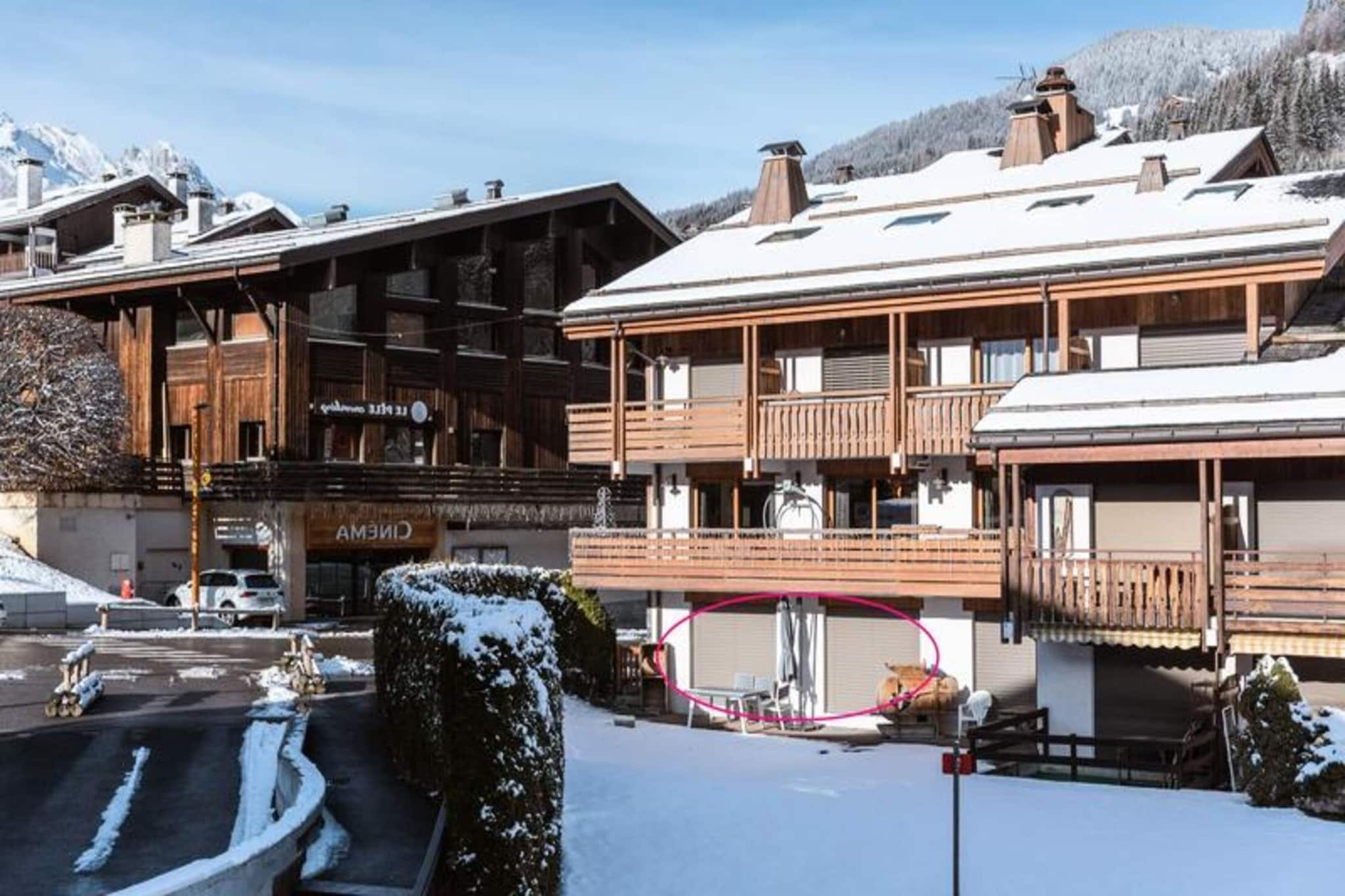 Property along with a modern alpine charm offers comfortable accommodation for up to 6 guests. This spacious 54 m², 3-room apartment features a well-designed mountain corner, ideal for families or small groups. Guests can enjoy a south-facing terrace with views of the Beauregard Massif, a living room with a 70-inch smart TV and wireless audio system, and access to underfloor heating for a cozy atmosphere. Two comfortable bedrooms include a double bed and two single beds, while the mountain corner offers additional bunk beds. A private garage with elevator access ensures secure parking, and the heated ski room with ski lockers and boot dryers adds convenience for winter sports enthusiasts.

Perfectly located in the heart of the village, the property offers easy access to the 50-meter proximity to the Cret du Merle chairlift and is just 150 meters from the Champ Giguet ski lessons departure point. Guests will find essential amenities nearby, including shops, restaurants, daycare centers, and the leisure center, making it convenient for both winter and summer activities. Additional highlights include proximity to the cinema, ESF office, and mountain bike/eMTB rental stores. With a shuttle stop just 30 meters away, this location offers seamless connectivity to the surrounding resort attractions. The Annecy SNCF train station is 33 kilometers away, while La Clusaz bus station is just 550 meters from the residence.

The well-equipped kitchen offers modern appliances, including a refrigerator, induction hob, dishwasher, Nespresso machine, raclette set, and a combined microwave oven, ensuring that guests can prepare meals effortlessly. The bathroom features a shower, towel dryer, and a convenient east-facing window, while the laundry room with a Bosch silent washing machine and dryer offers added convenience for guests. The property also boasts fast vDSL internet and WiFi with a repeater for a seamless online connection. Designed for practicality and relaxation, this property combines excellent amenities with thoughtful spaces for both leisure and functionality.