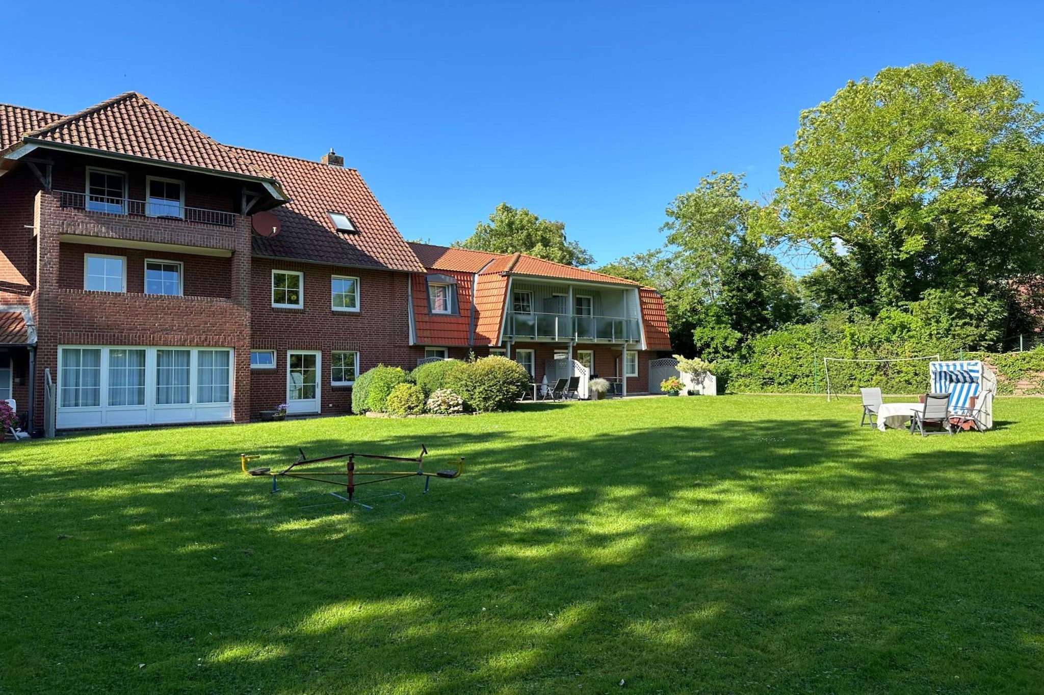 Landhaus auf Fehmarn-Tuinen zomer