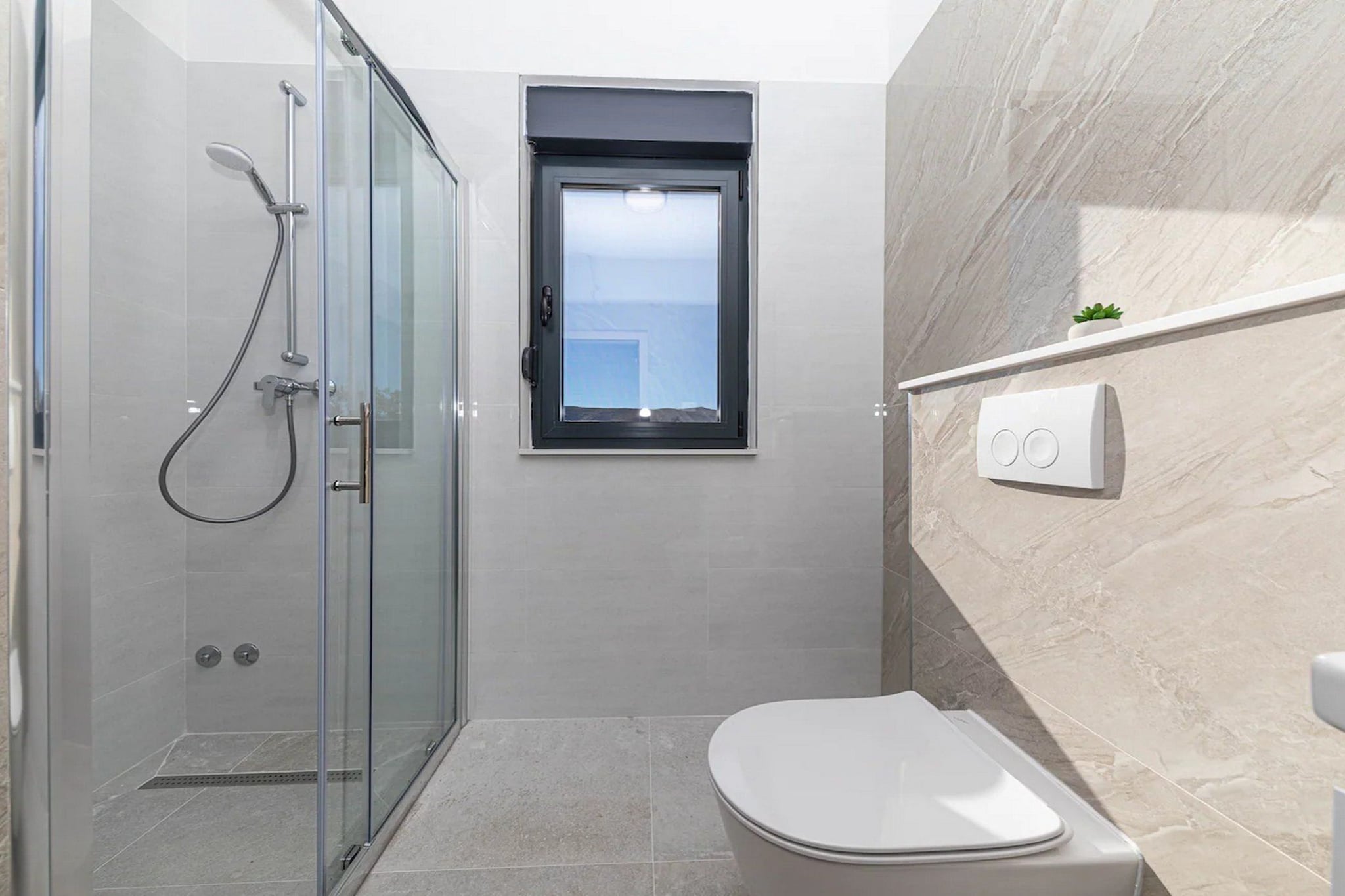 Luxurious Sanctuary Villa Primorski Dolac with Pool - Three Bedroom Villa with Pool-Bathroom