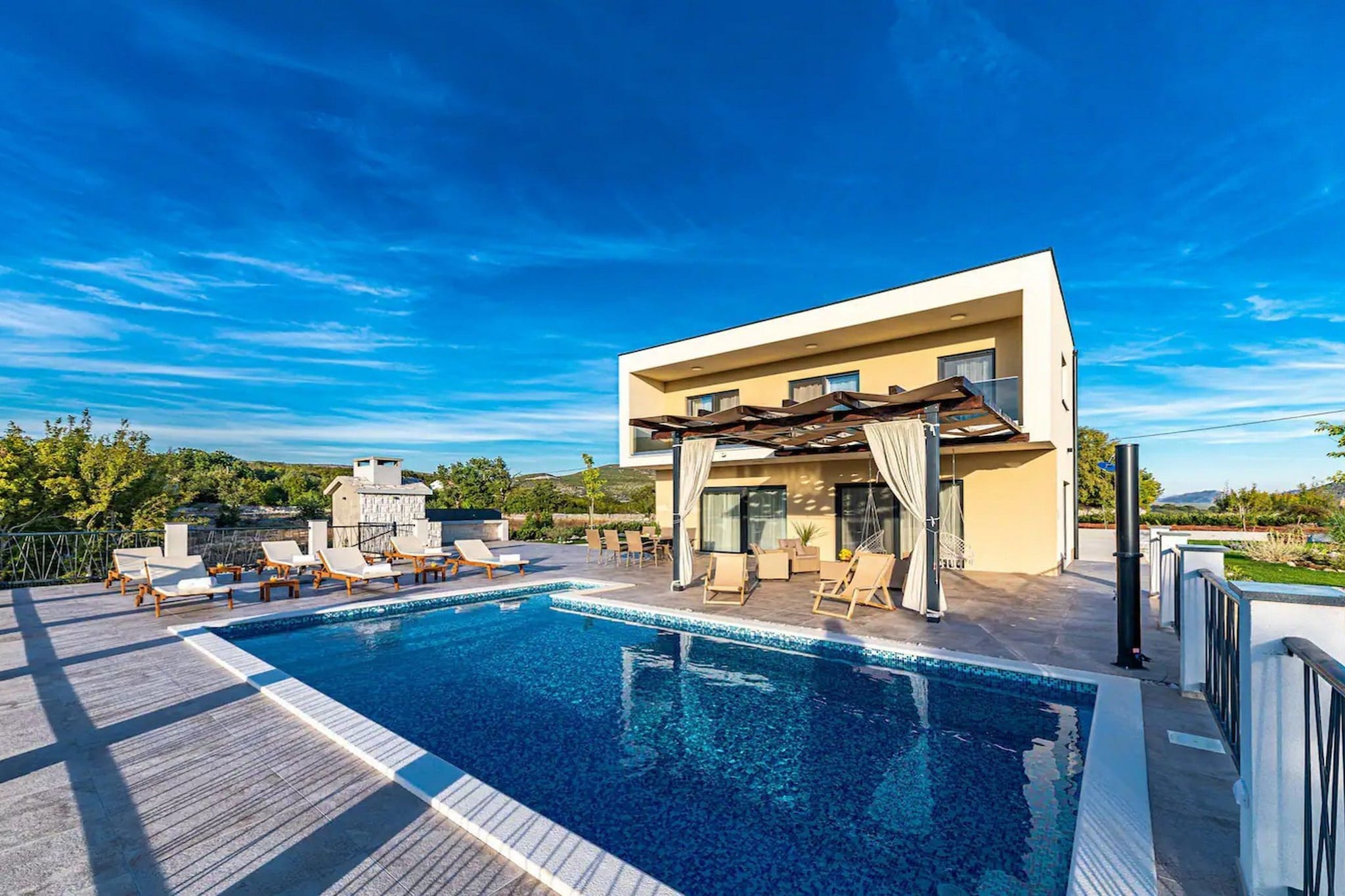 Luxurious Sanctuary Villa Primorski Dolac with Pool - Three Bedroom Villa with Pool-Pool