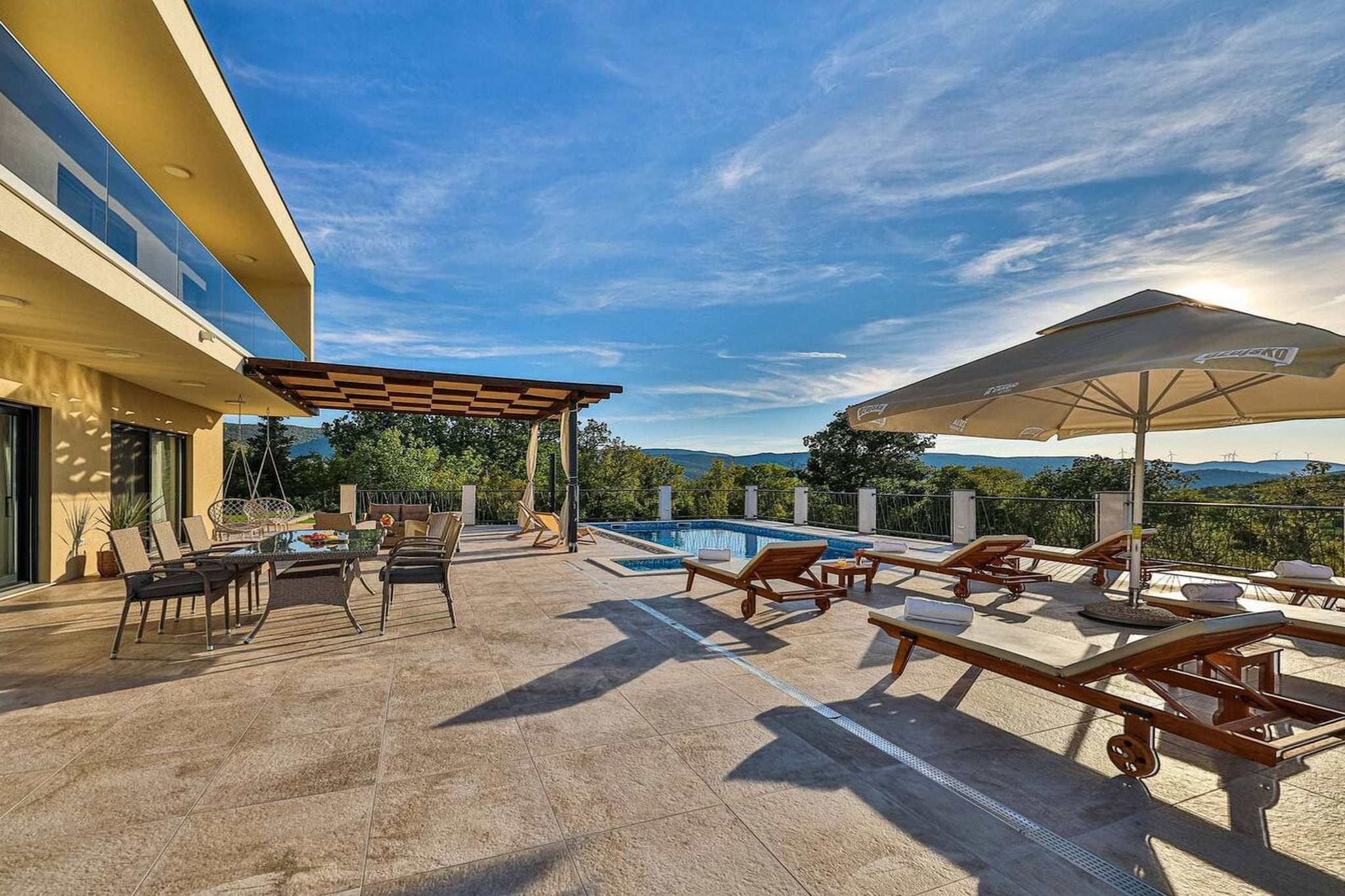 Luxurious Sanctuary Villa Primorski Dolac with Pool - Three Bedroom Villa with Pool-Pool