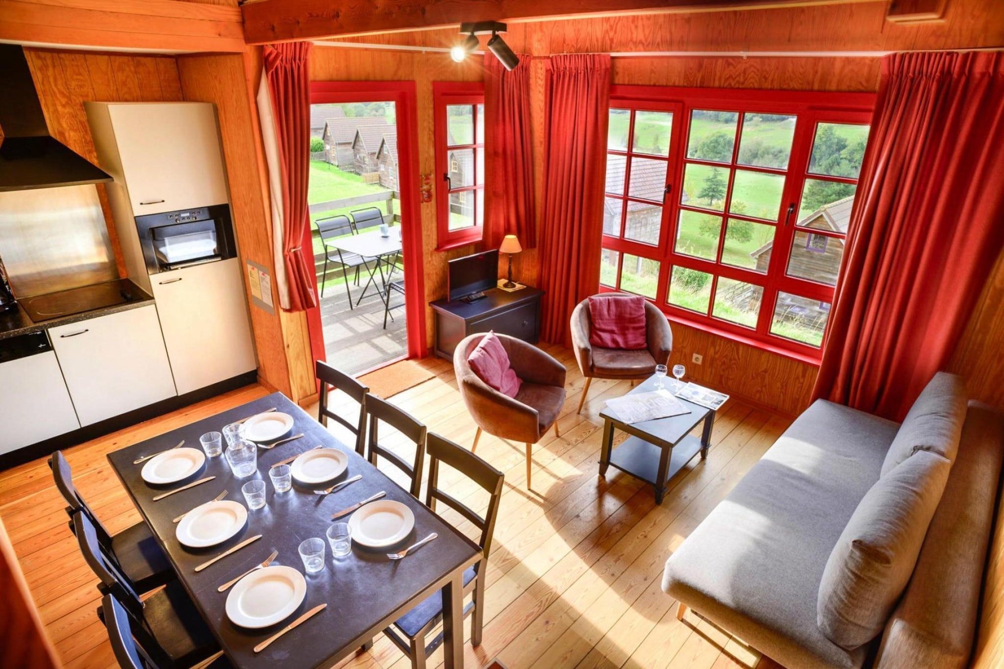 Residence Le Domaine du Val Grand-Laviers // T4 - Living room