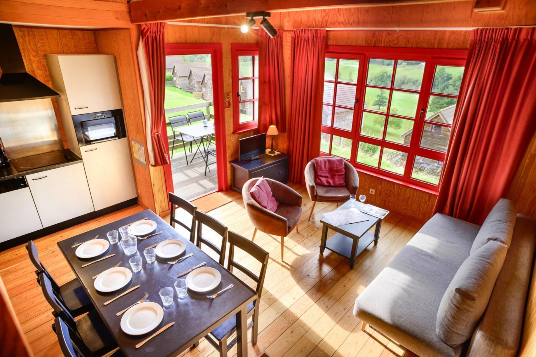 Residence Le Domaine du Val Grand-Laviers // T4 - Woonkamer