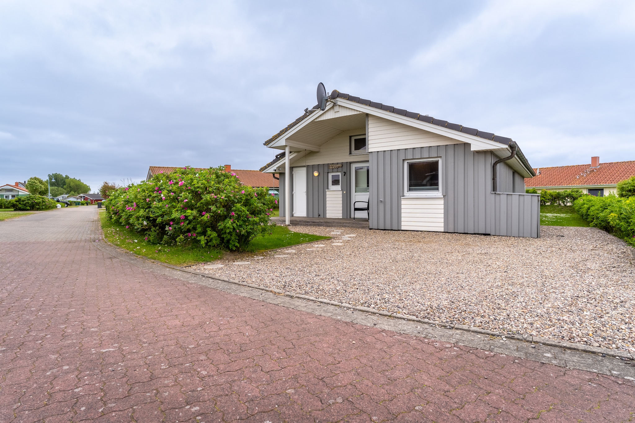 Nordseenest am Deich-Buitenkant zomer