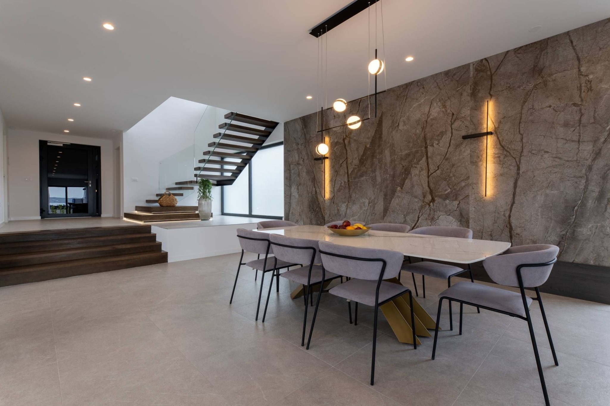 Moonlit Mirage Villa with Pool, Gym and Sauna - Five Bedroom Villa with Pool-Badezimmer