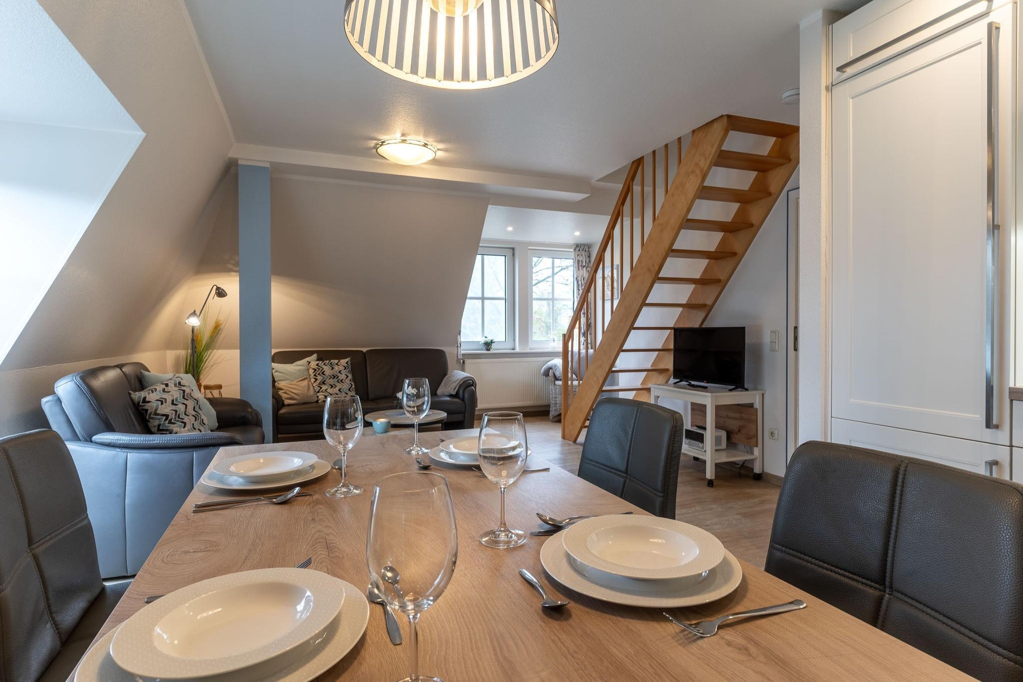 Huus Avelia - Wohnung DG - Dining room