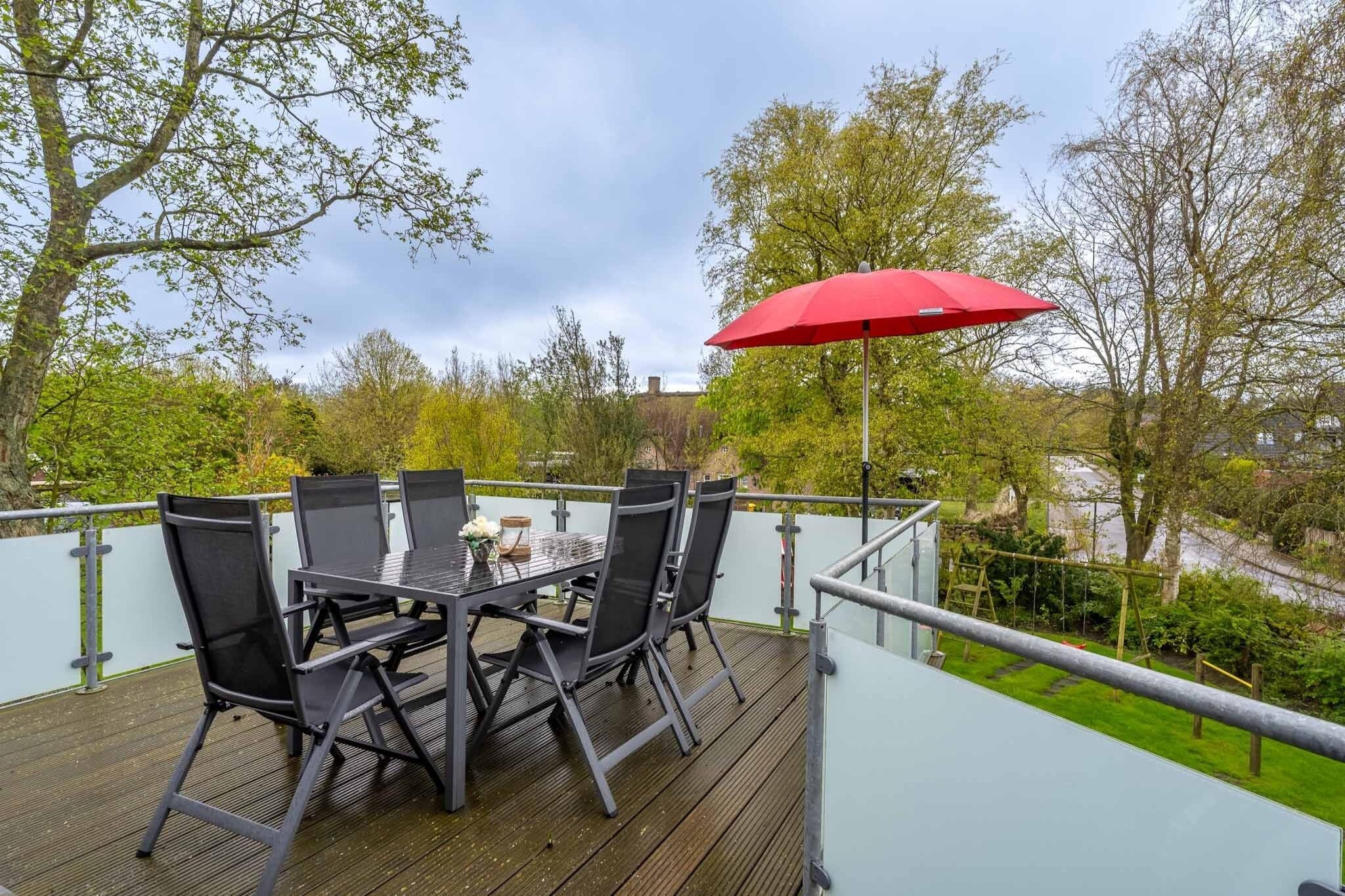 Huus Avelia - Wohnung DG - Terrace balcony