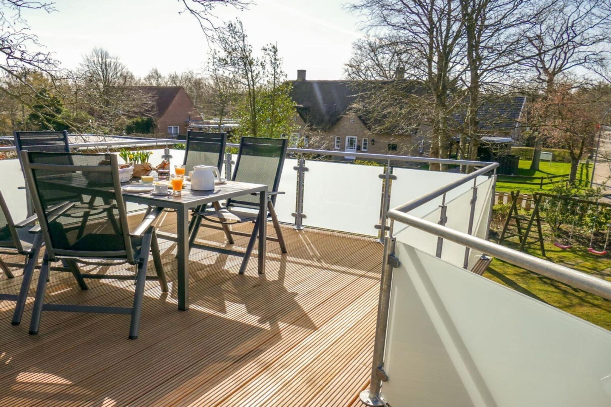 Huus Avelia - Wohnung DG - Terrace balcony
