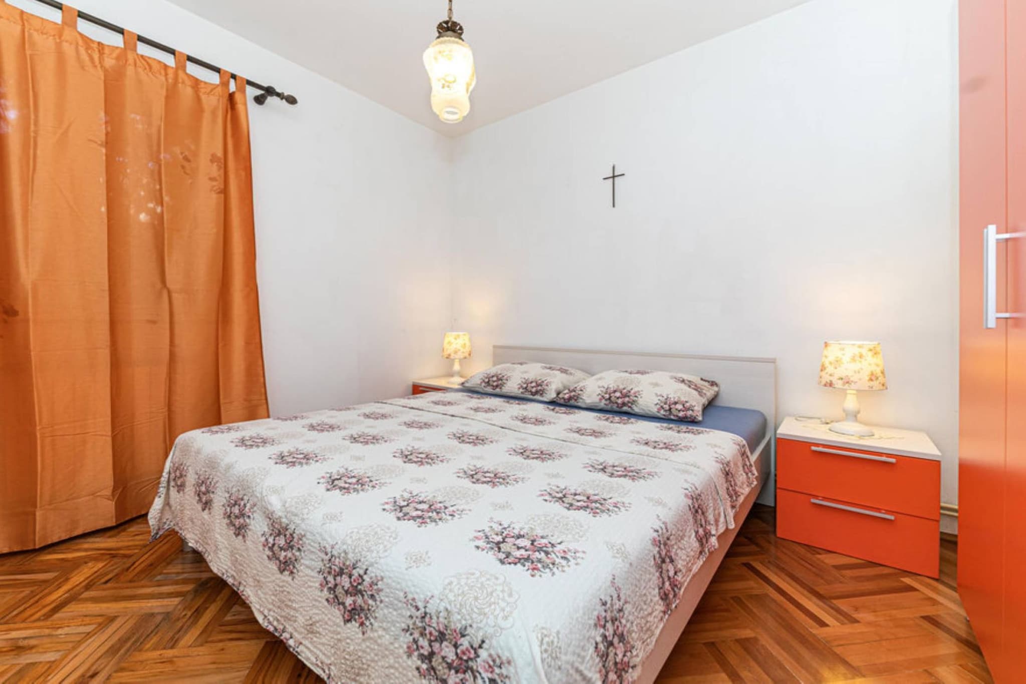 Holiday Home by the Sea with Terrace & Ocean Views on Čiovo - Two Bedroom Holiday Home-Bedroom