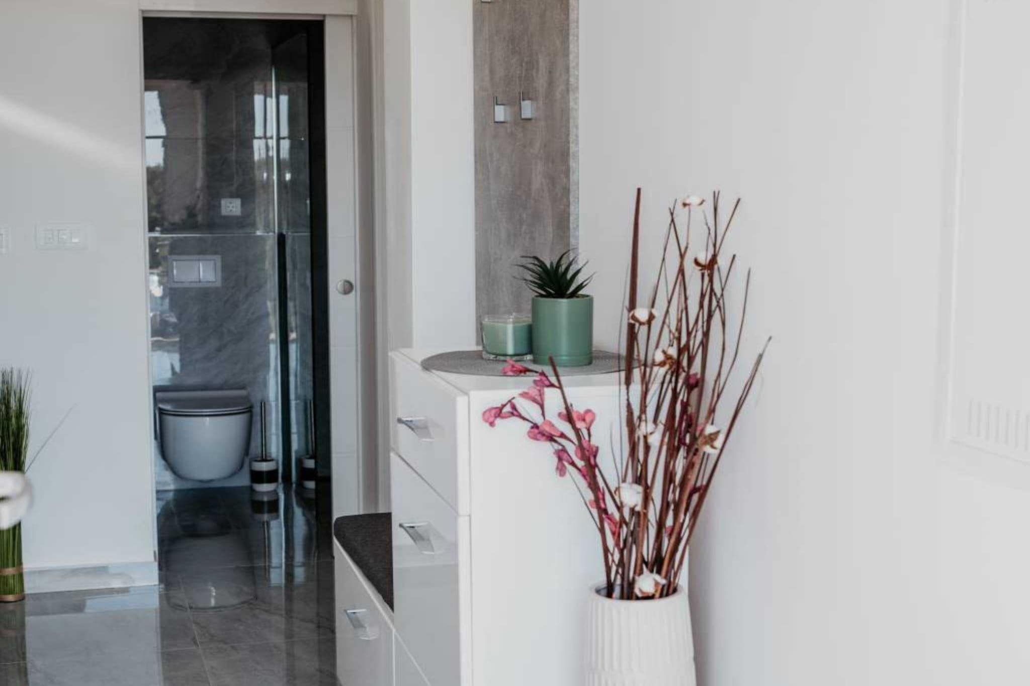 Modern Seget Vranjica Apartment with Terrace - Two Bedroom Apartment with Terrace-Indoor