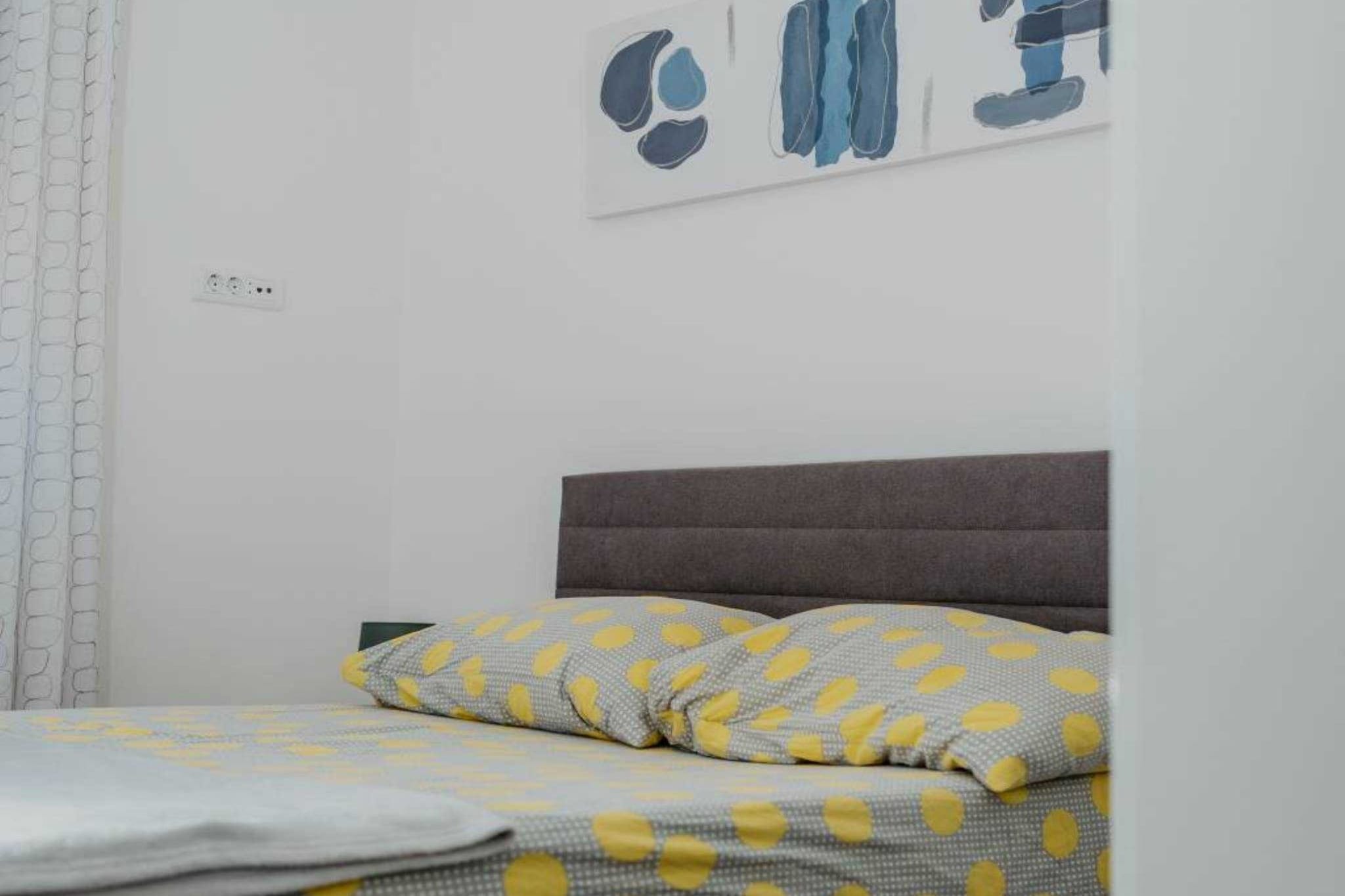 Modern Seget Vranjica Apartment with Terrace - Two Bedroom Apartment with Terrace-Bedroom