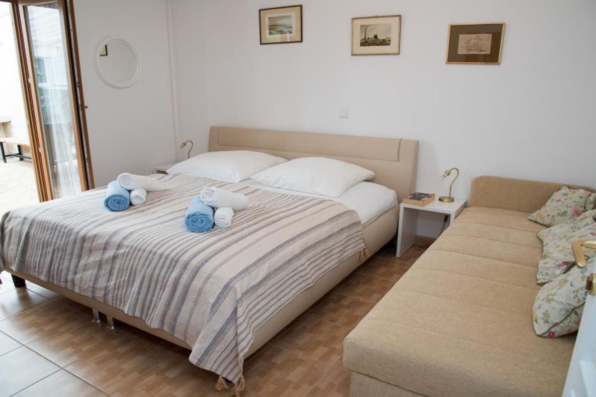 Apartments Francesco - Two Bedroom Apartment with Shared Pool-Chambre