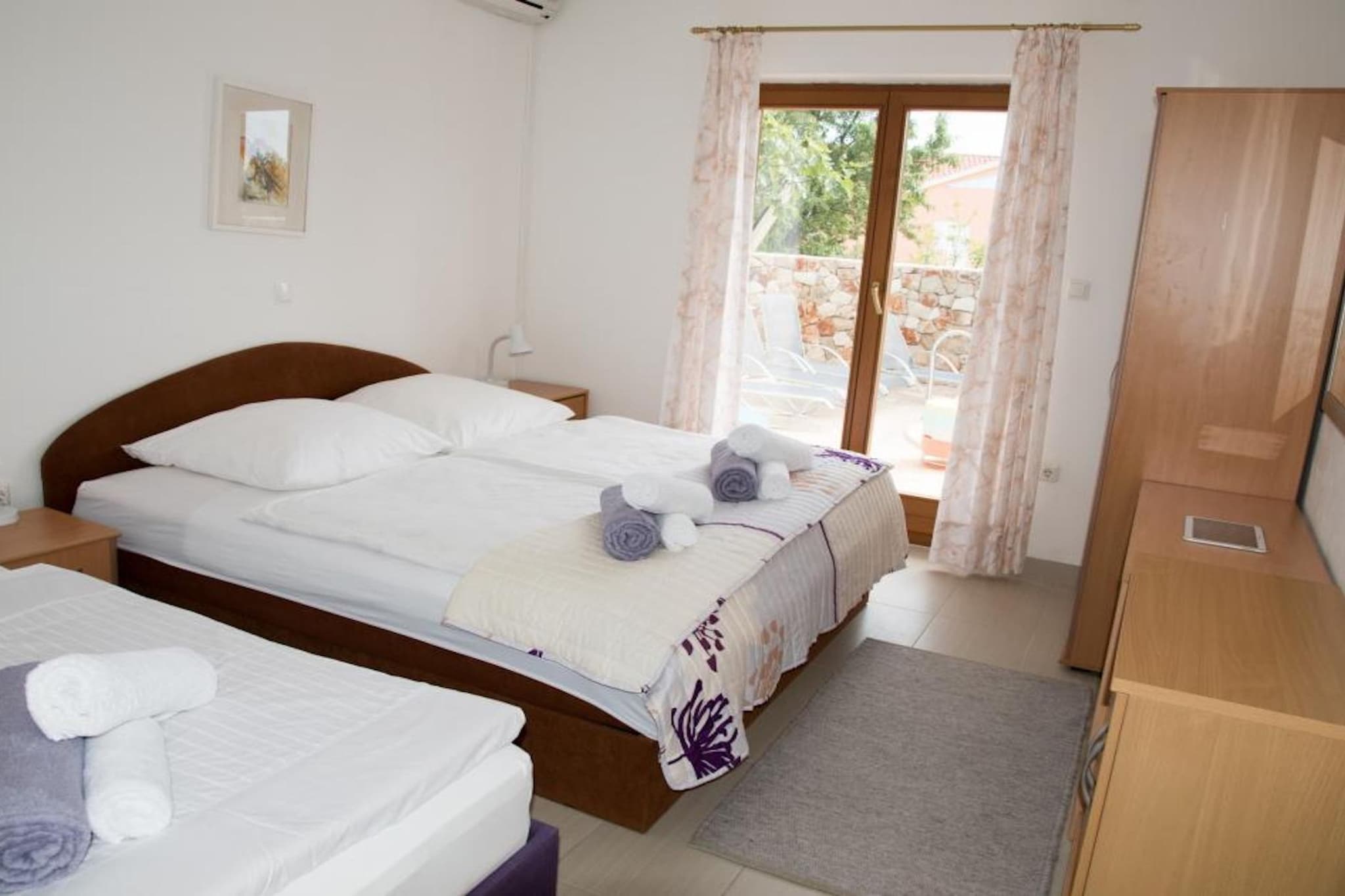 Apartments Francesco - Two Bedroom Apartment with Shared Pool-Chambre