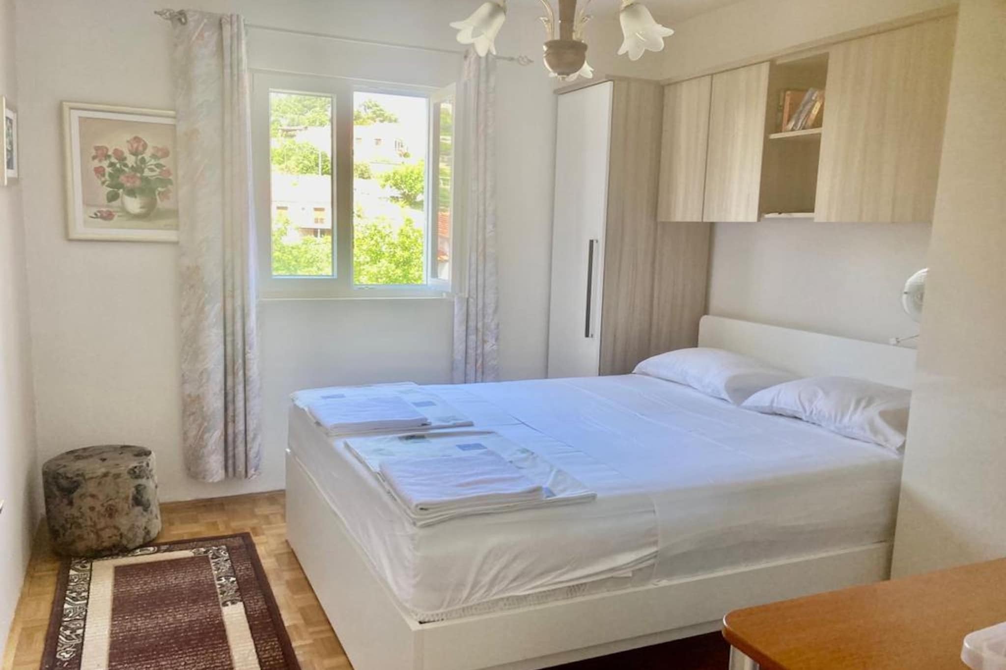 Apartments Sunshine Sutivan - Two Bedroom Apartment with Balcony-Slaapkamer