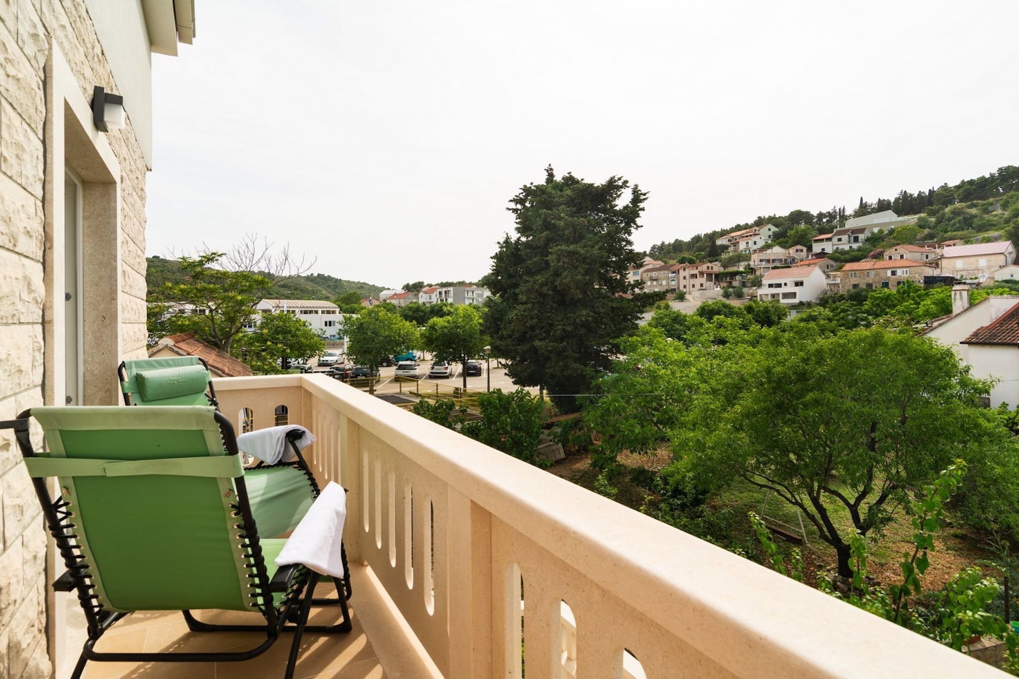 Apartments Sunshine Sutivan - Two Bedroom Apartment with Balcony-Terrasbalkon