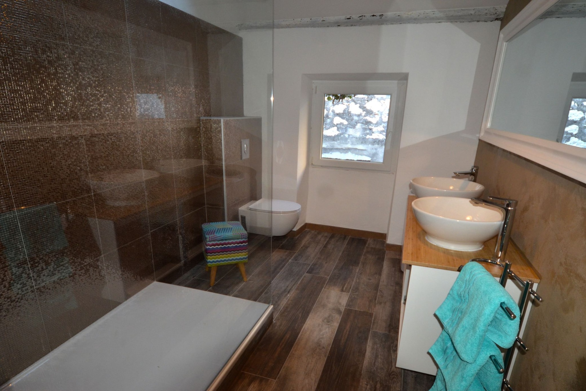 Elegant Rovinj Old Town Apartment - One Bedroom Apartment-Badezimmer
