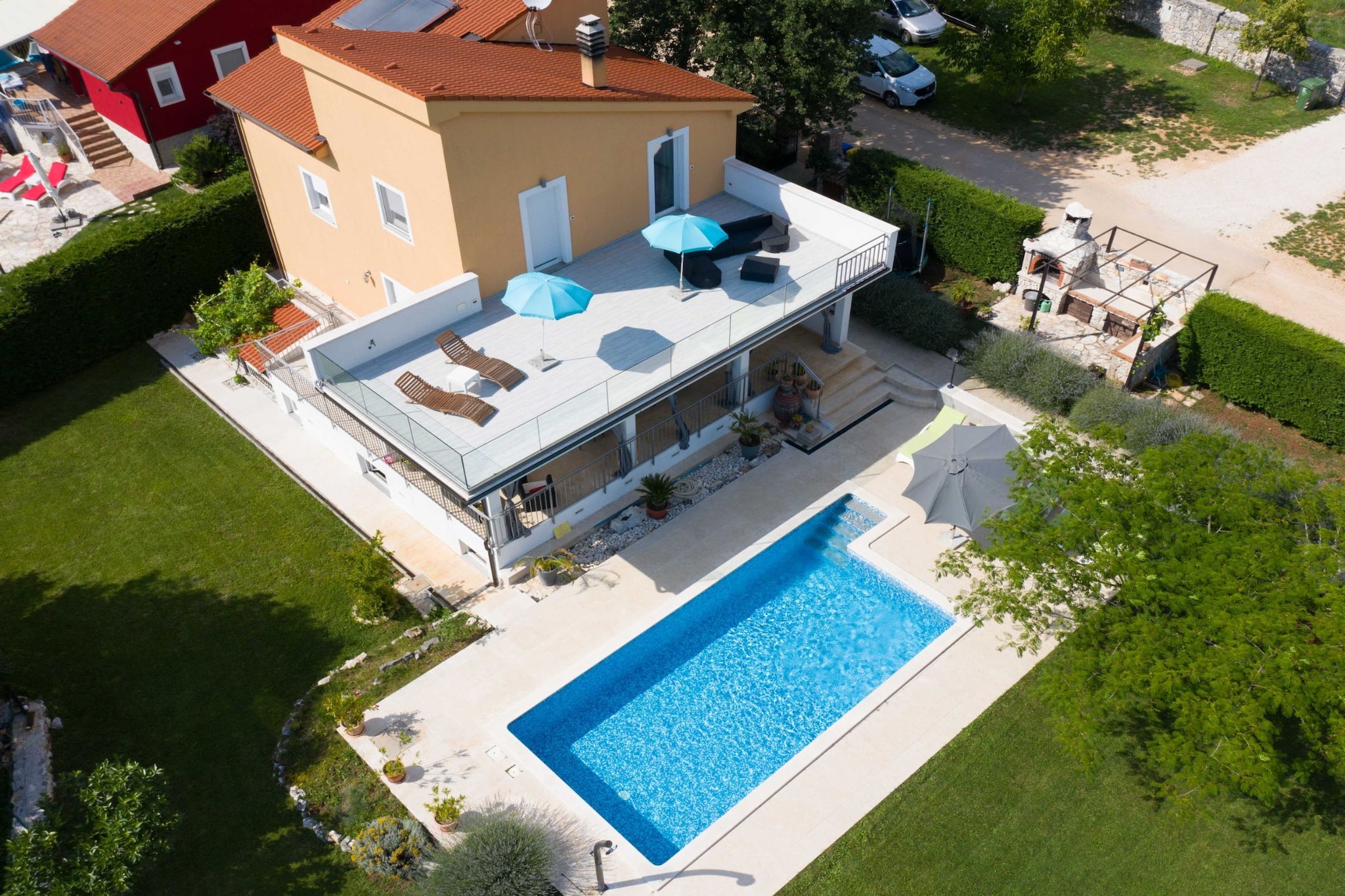 Exquisite Secluded Villa with Pool - Four Bedroom Villa with Pool-Aussicht
