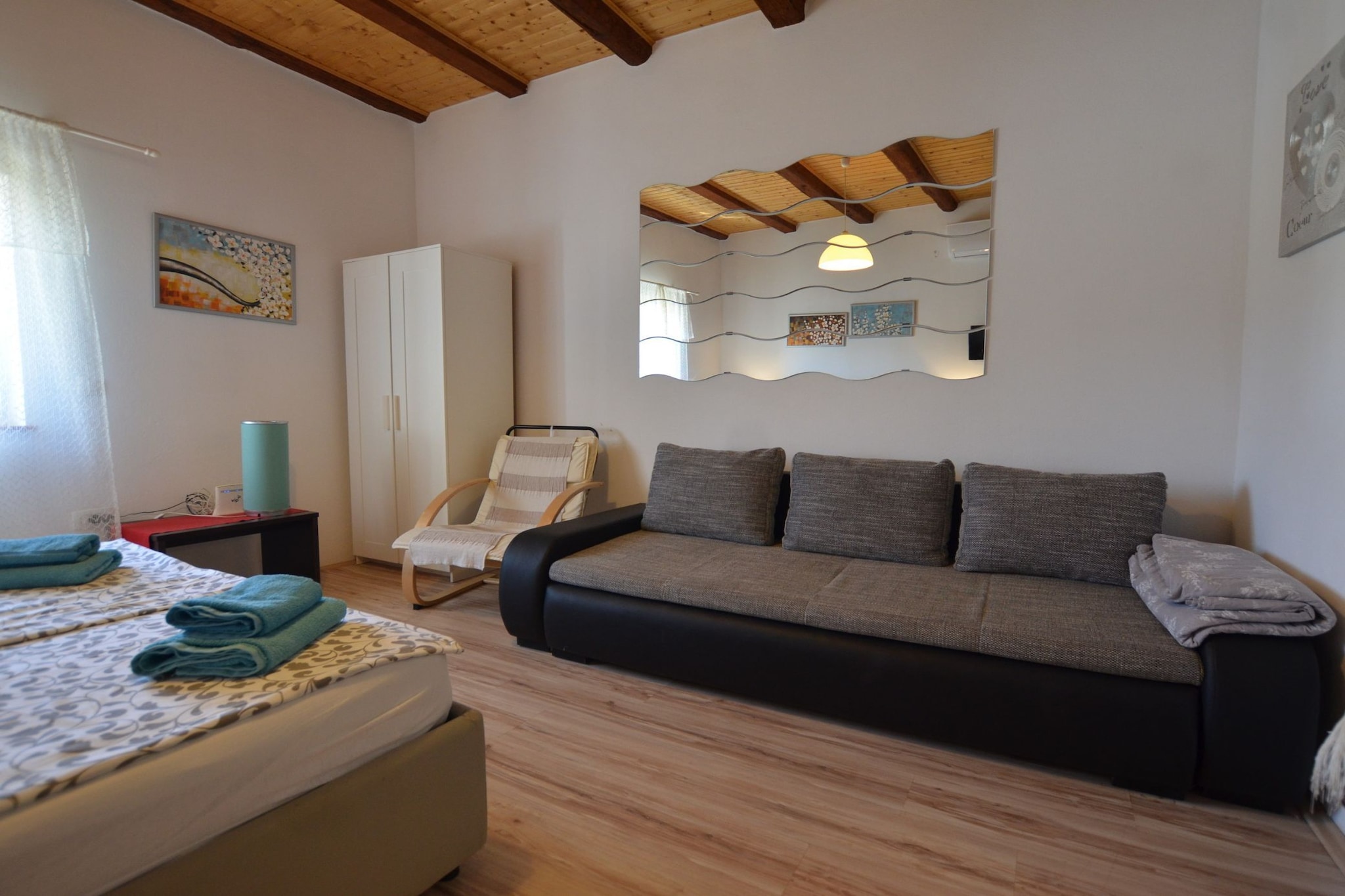 Tranquil Rovinj Studio Apartments - Studio Apartment with Terrace-Bedroom