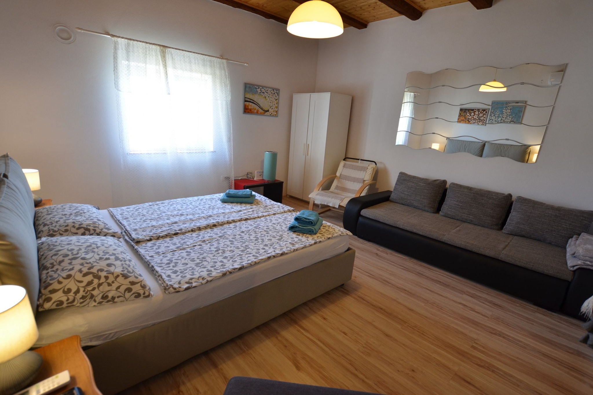 Tranquil Rovinj Studio Apartments - Studio Apartment with Terrace-Bedroom